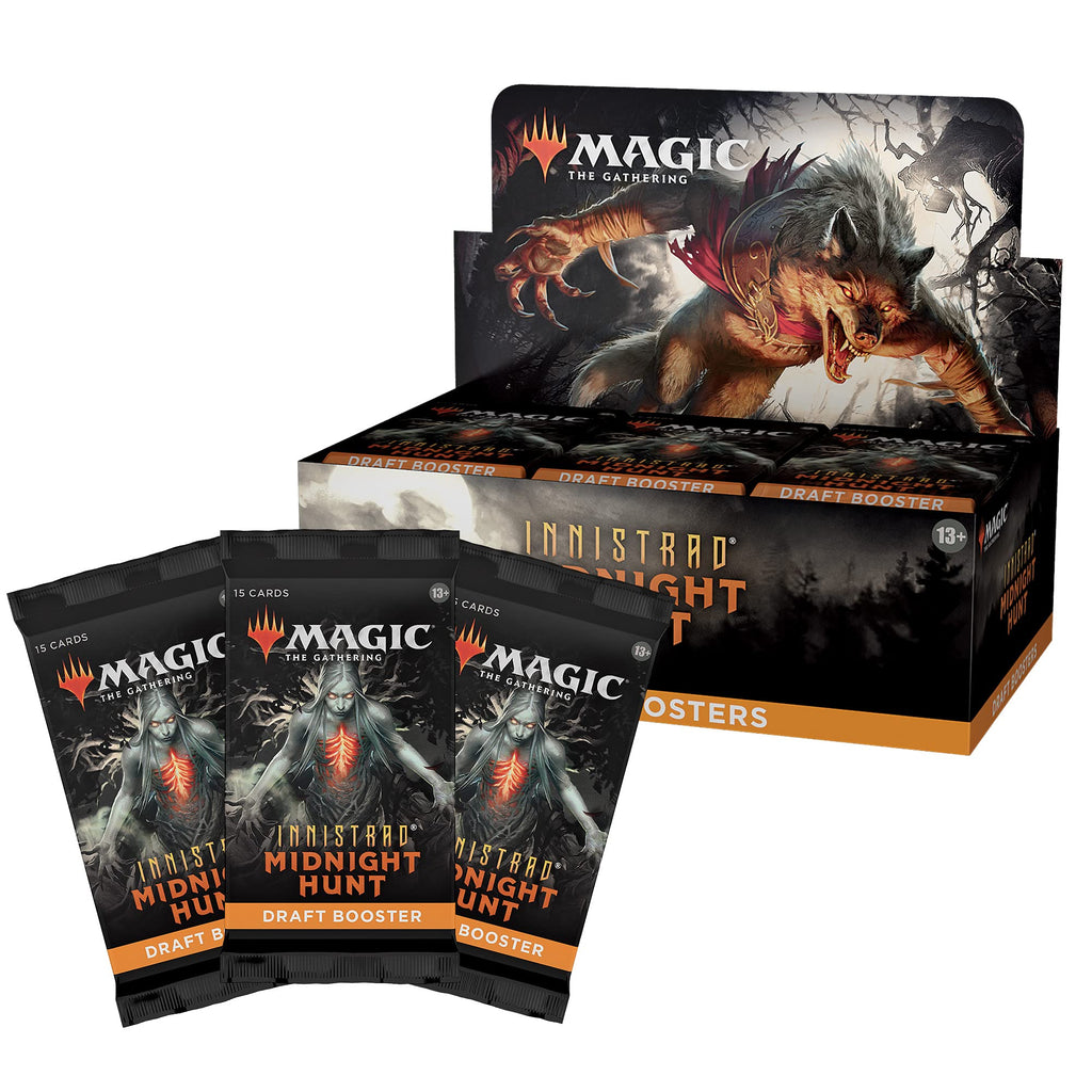 Magic: The Gathering Innistrad: Midnight Hunt Draft Booster Box | 36 Packs (540 Magic Cards) - 3