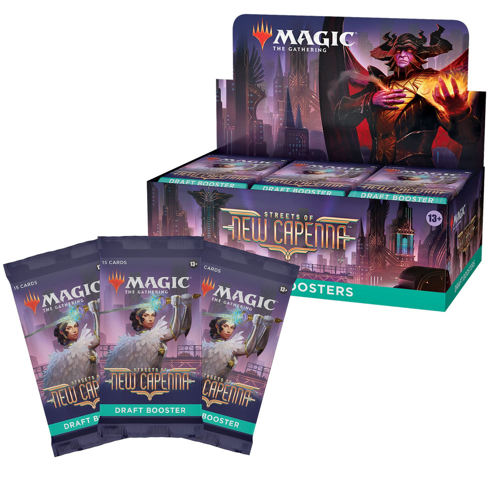 Magic: The Gathering Streets of New Capenna Draft Booster Box | 36 Packs + 1 Box Topper (541 Magic Cards) - 2