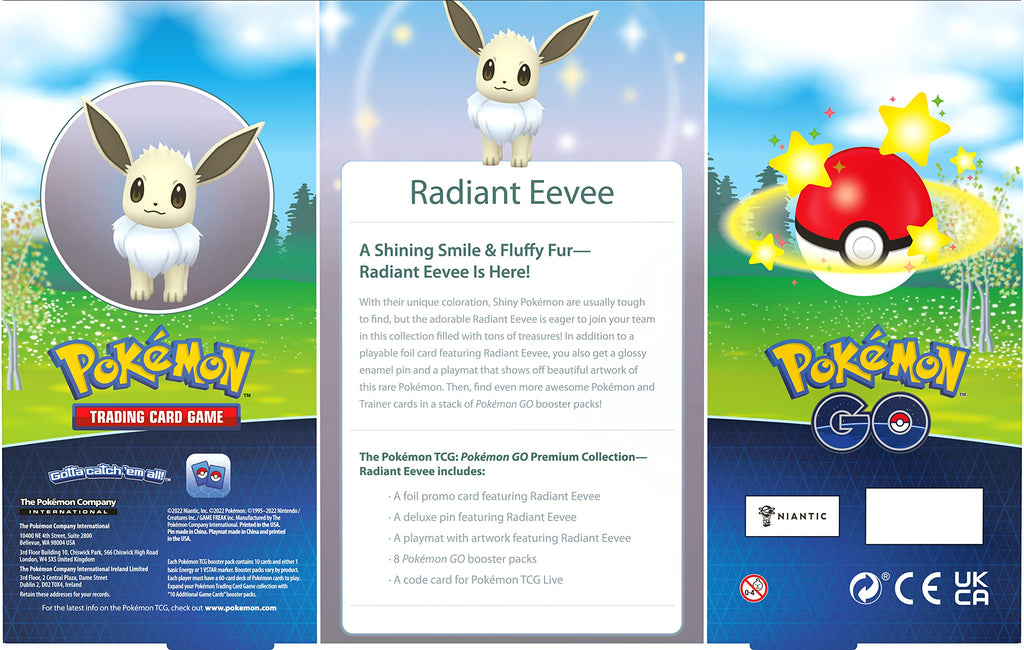Pokemon TCG: Pokemon GO Premium Collection - Radiant Eevee - 8