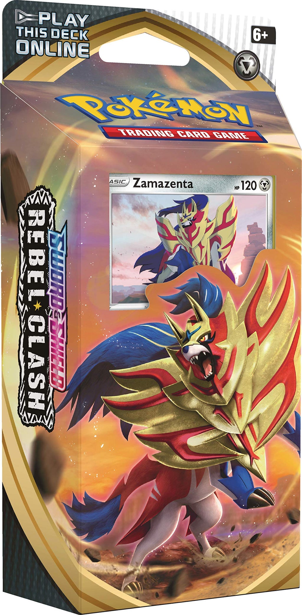 Pokemon TCG: Sword & Shield Rebel Clash Theme Deck Featuring Zamazenta - 4