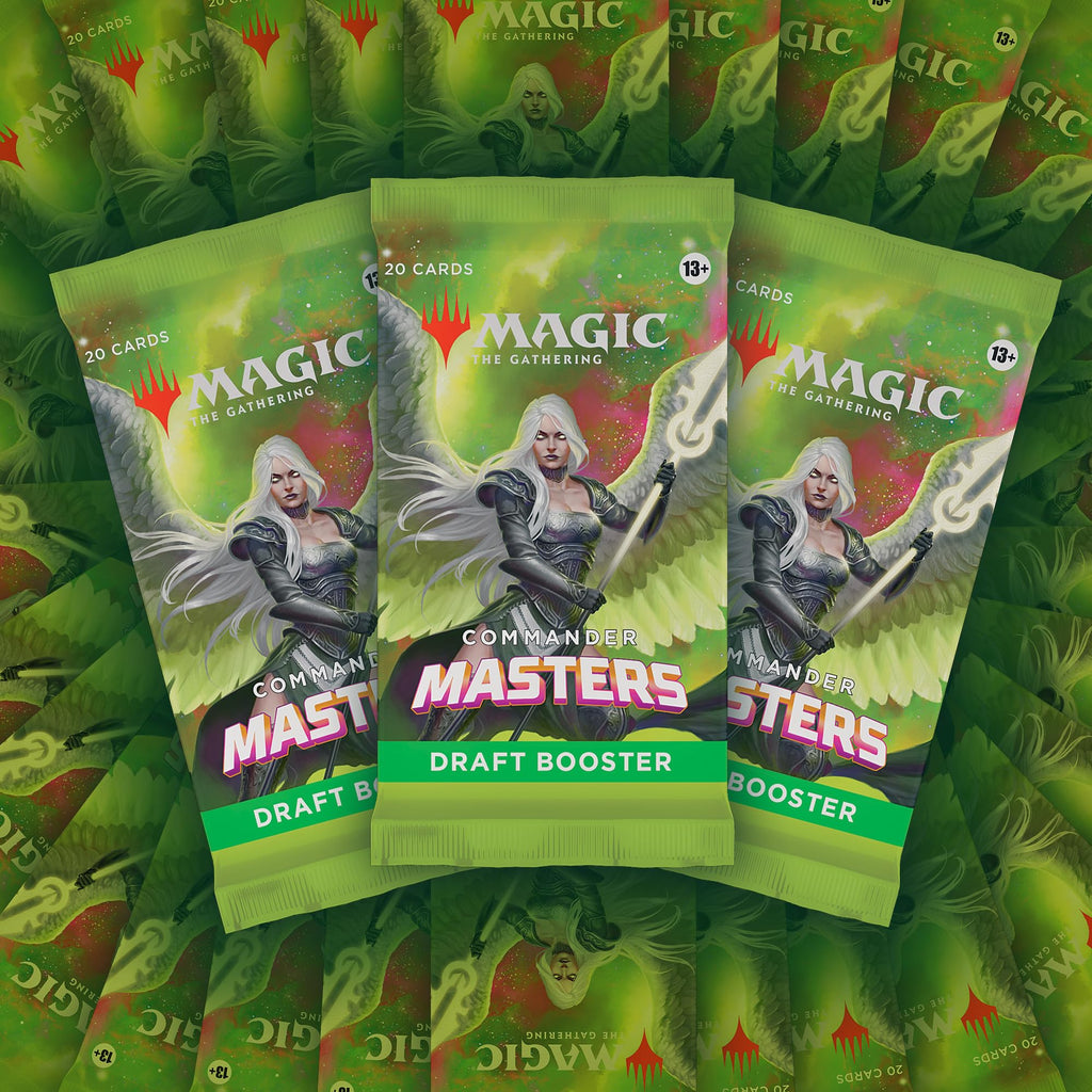 Magic: The Gathering Commander Masters Draft Booster Box - 24 Packs (480 Cards) - 6