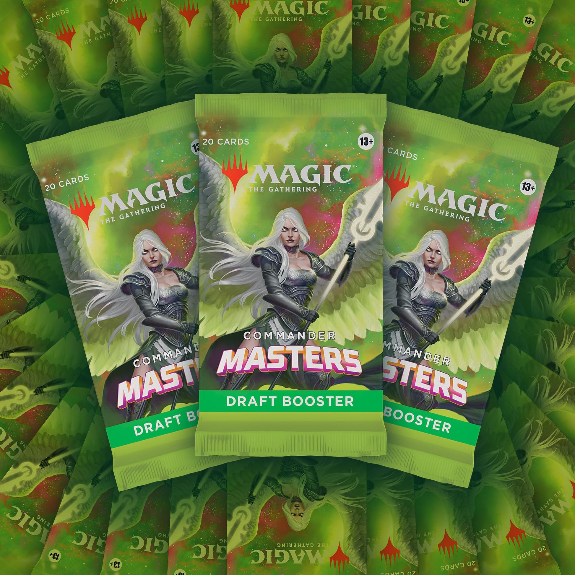 Magic: The Gathering Commander Masters Draft Booster Box - 24 Packs (480 Cards) - 6