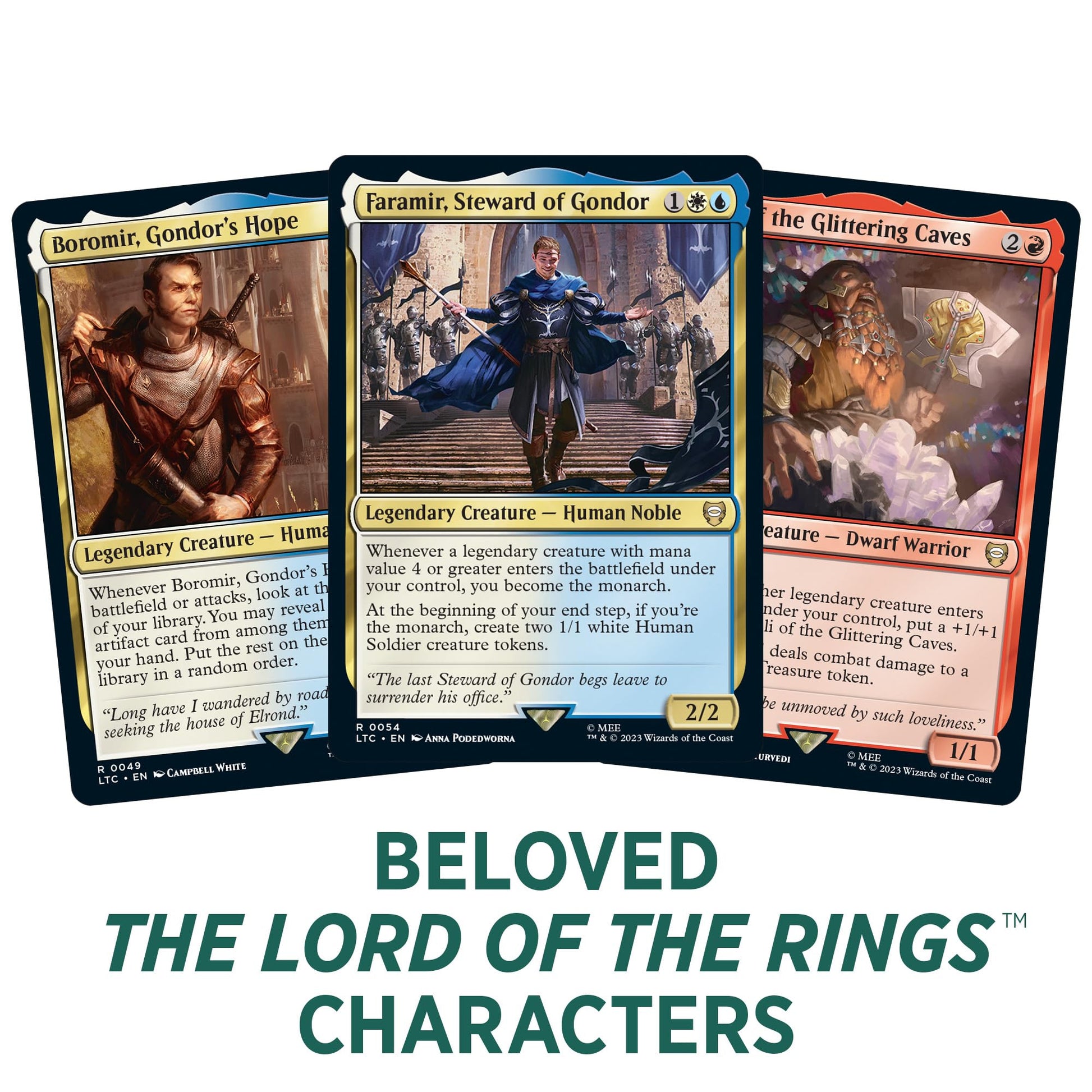 Magic The Gathering The Lord of The Rings: Tales of Middle-Earth Commander Deck Bundle – Includes Pack of 4 Decks - 3