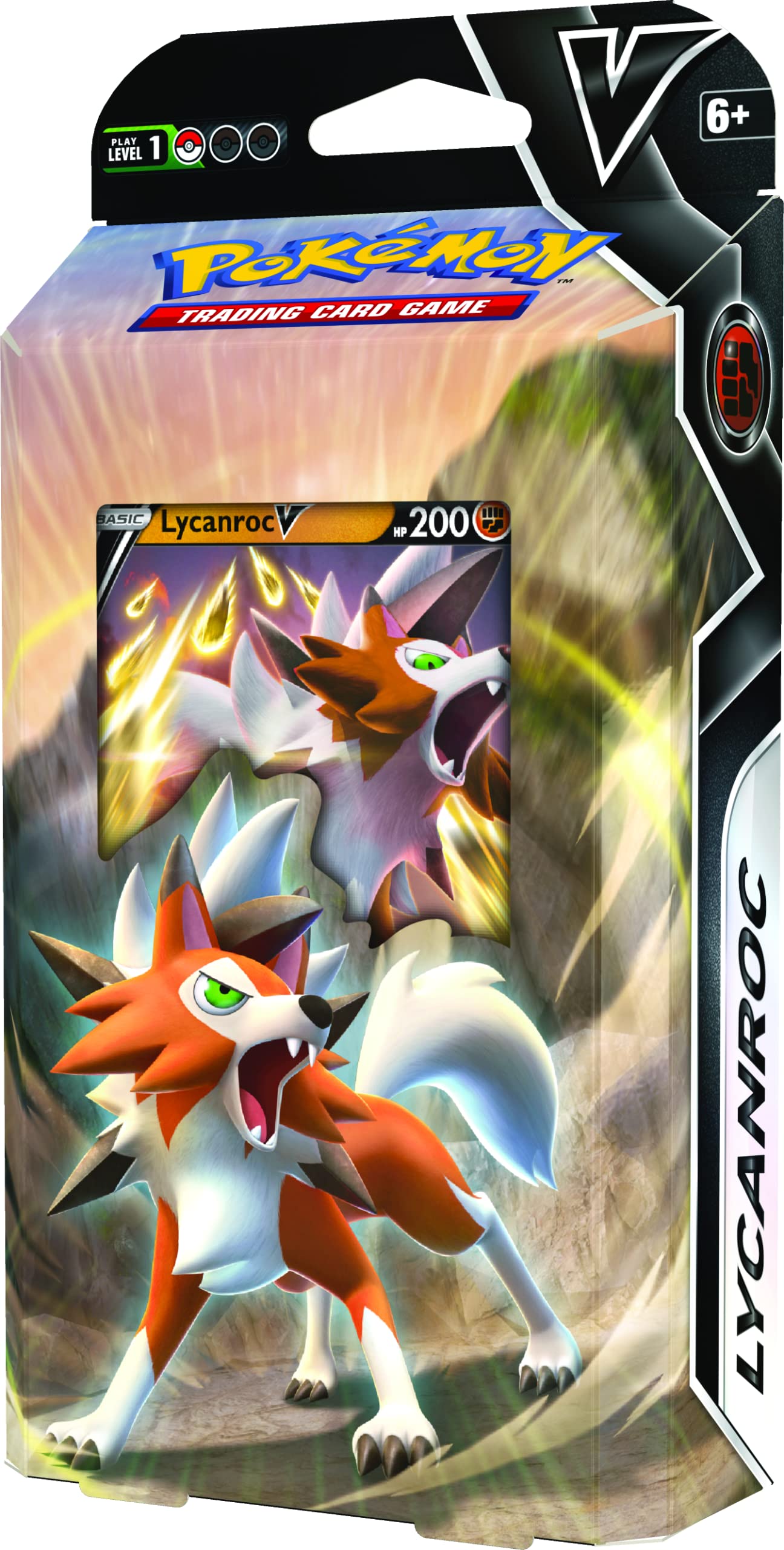 The Pokémon Company Int. Inc. | Pokemon TCG: Lycanroc V Battle Deck | Card Game | Ages 6+ | 2 Players | 10 Minutes Playing Time - 4