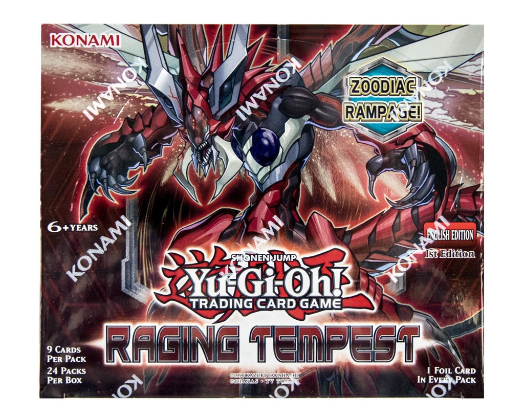 Konami Yu-Gi-Oh Raging Tempest Booster Box - 5