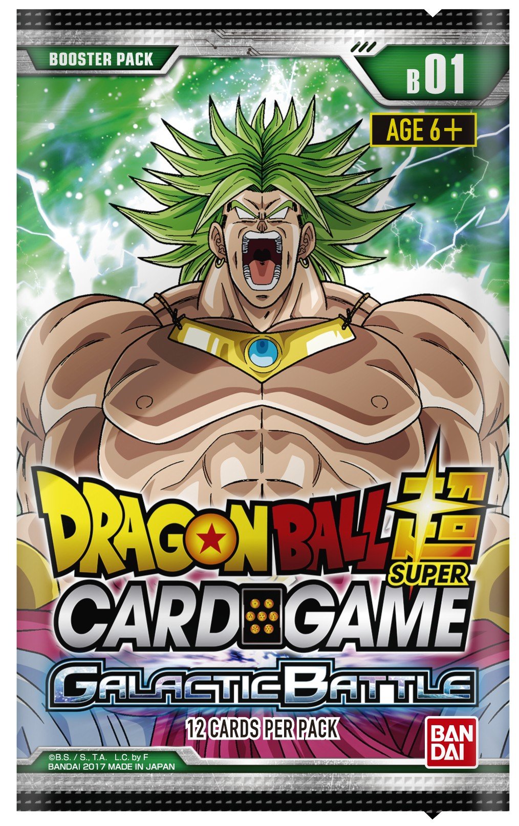 Dragon Ball Super Trading Card Game Series 1 Galactic Battle Booster Box DBS-B01 [24 Packs] - 3
