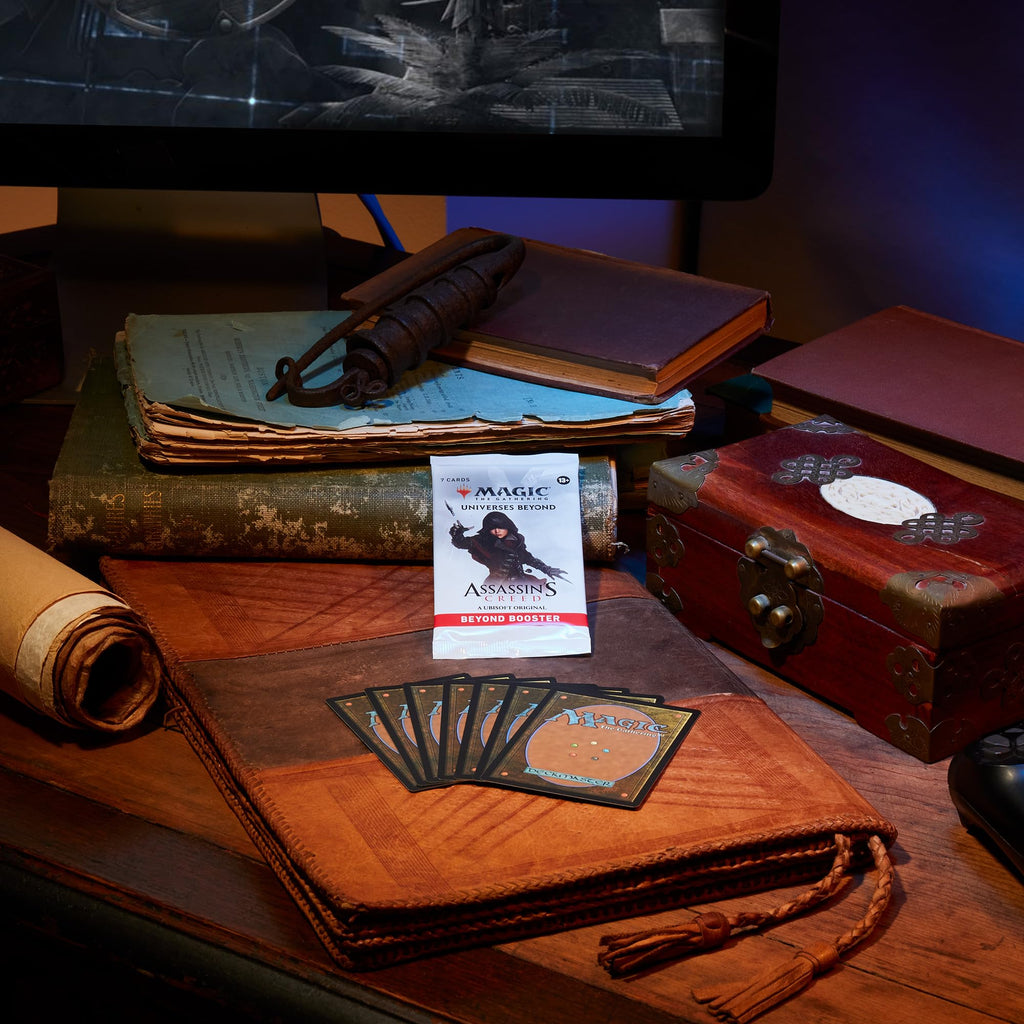 Magic: The Gathering - Assassin’s Creed Bundle | 9 Beyond Boosters + Accessories | Collectible Trading Card Game for Ages 13+ - 3