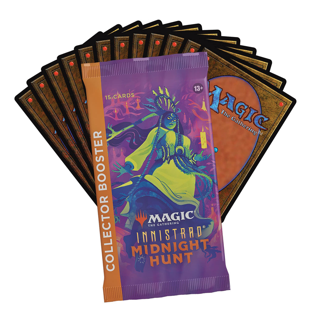 Magic: The Gathering Innistrad: Midnight Hunt Collector Booster Box | 12 Packs (180 Magic Cards) - 5