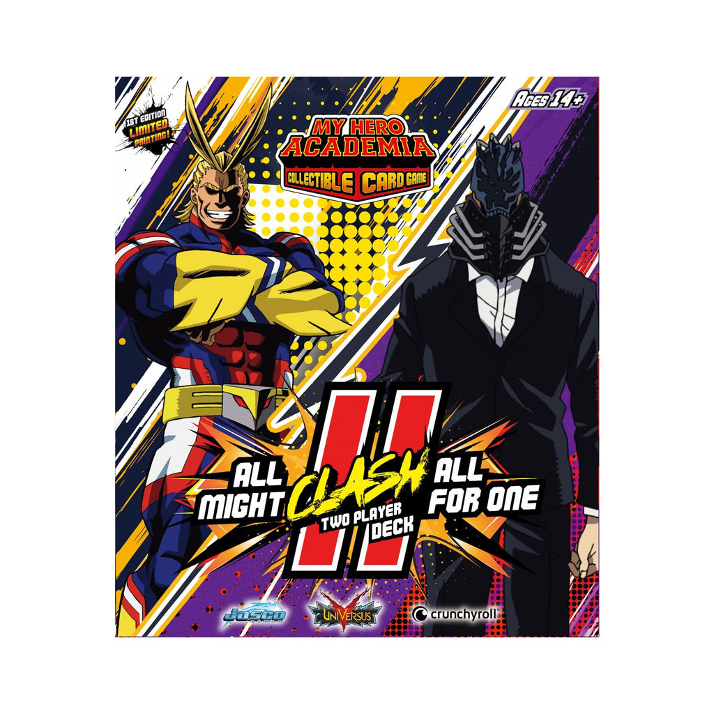 My Hero Academia Collectible Card Game All Might Vs. All for One Two Player Clash Decks | Trading Card Game for Adults and Teens | Ages 14+ | 2 Players | Avg. Playtime 45+ Mins | Made by Jasco Games - 4