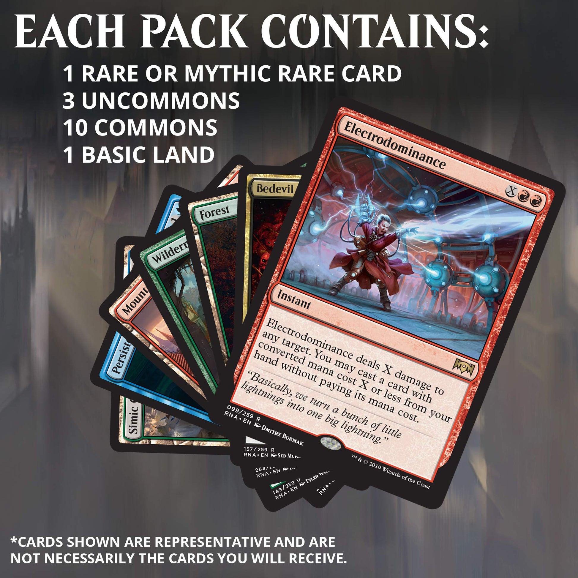 Magic: The Gathering Ravnica Allegiance Booster Box | 36 Booster Packs (540 Cards) - 3