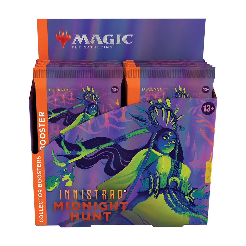 Magic: The Gathering Innistrad: Midnight Hunt Collector Booster Box, 12 Packs - 3