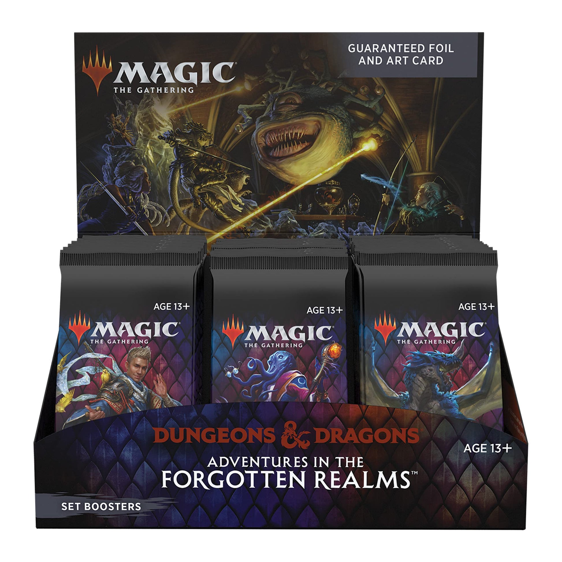 Magic: The Gathering Adventures in The Forgotten Realms Set Booster Box, 30 Packs, for ages 13+ - 4