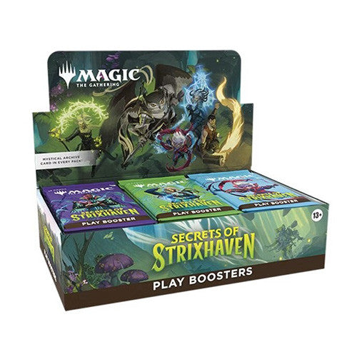 Magic Secrets of Strixhaven Play Booster Box - Trading Card Games