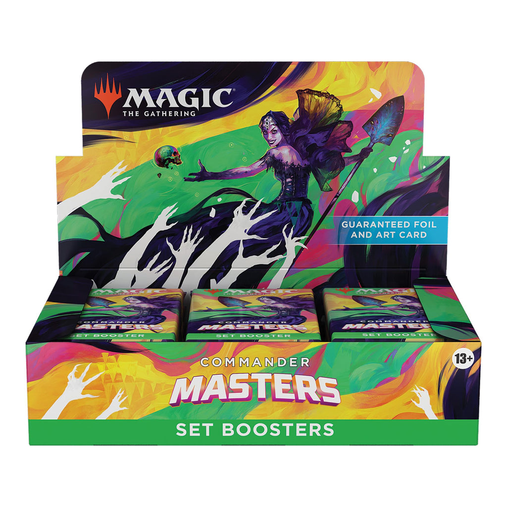 Magic The Gathering Commander Masters Set Booster Box - 24 Packs (360 Magic Cards) - 3