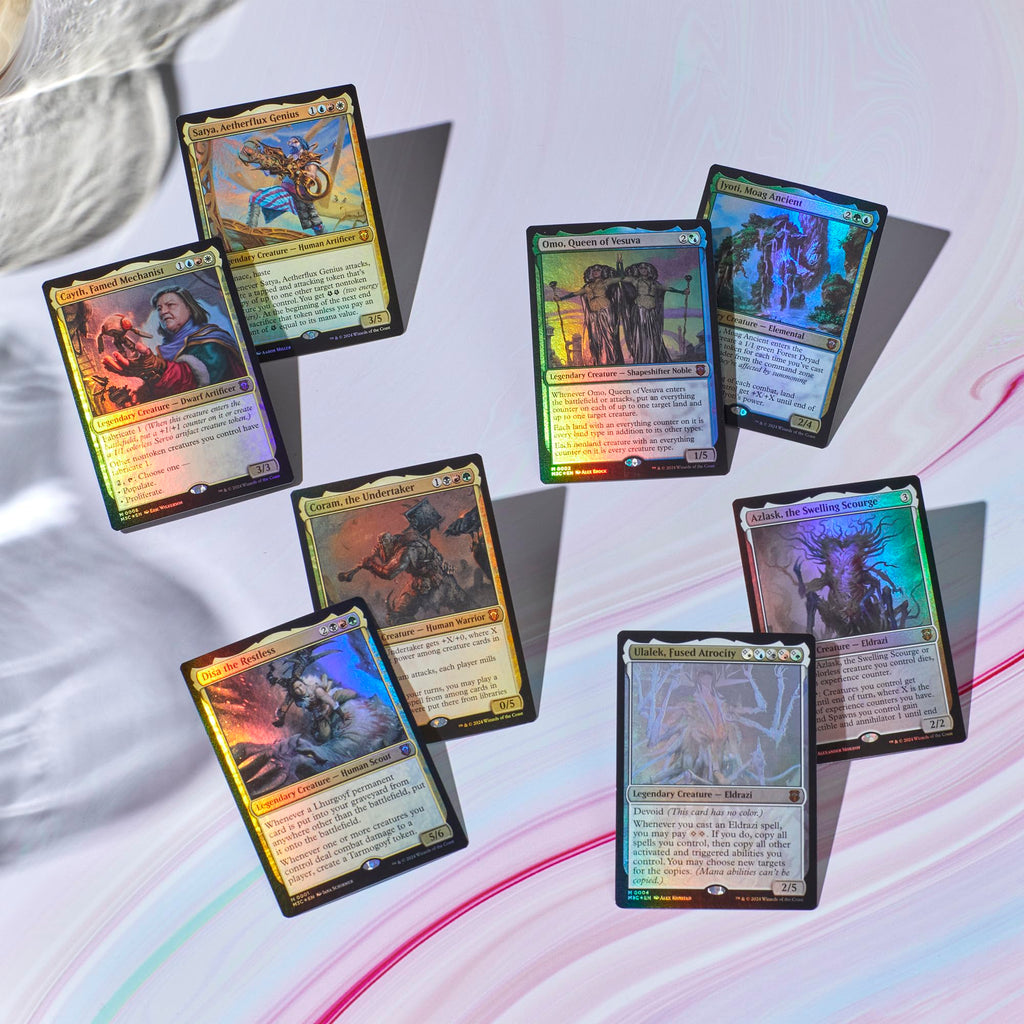 Magic: The Gathering Modern Horizons 3 Commander Deck Bundle - Includes All 4 Decks (Graveyard Overdrive, Tricky Terrain, Creative Energy, and Eldrazi Incursion) - 4