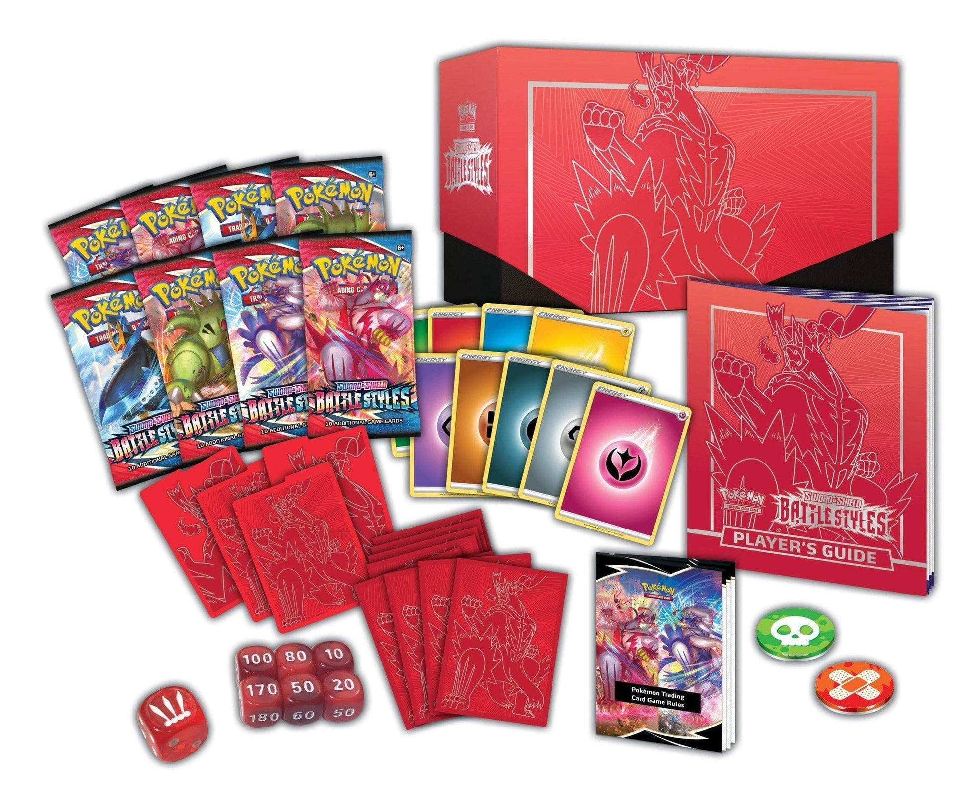 Pokemon TCG: Sword & Shield - Battle Styles Elite Trainer Box - Red - 3