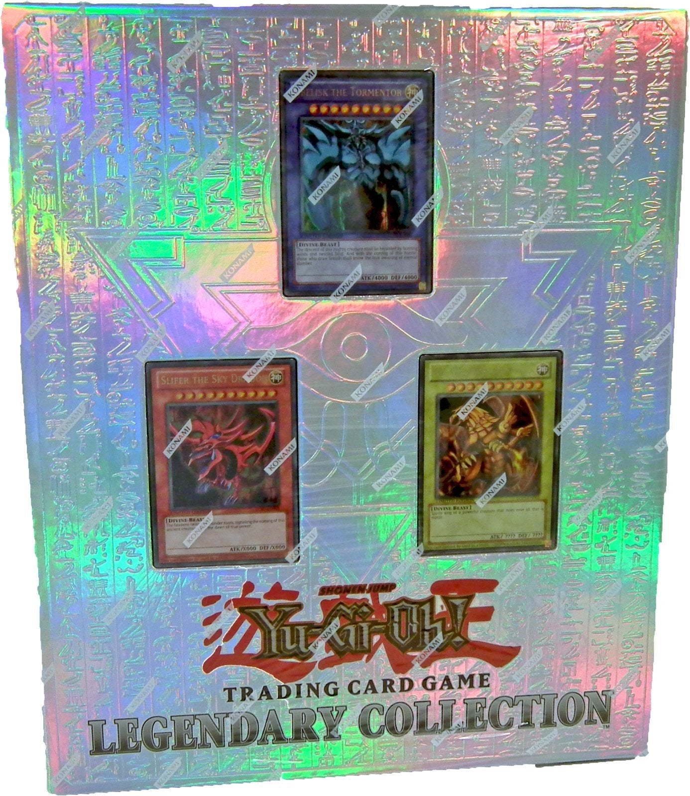 Yu-Gi-Oh Legendary Collection 10th Anniversary Special Pack with Egyptian-Style 3-Ring Binder