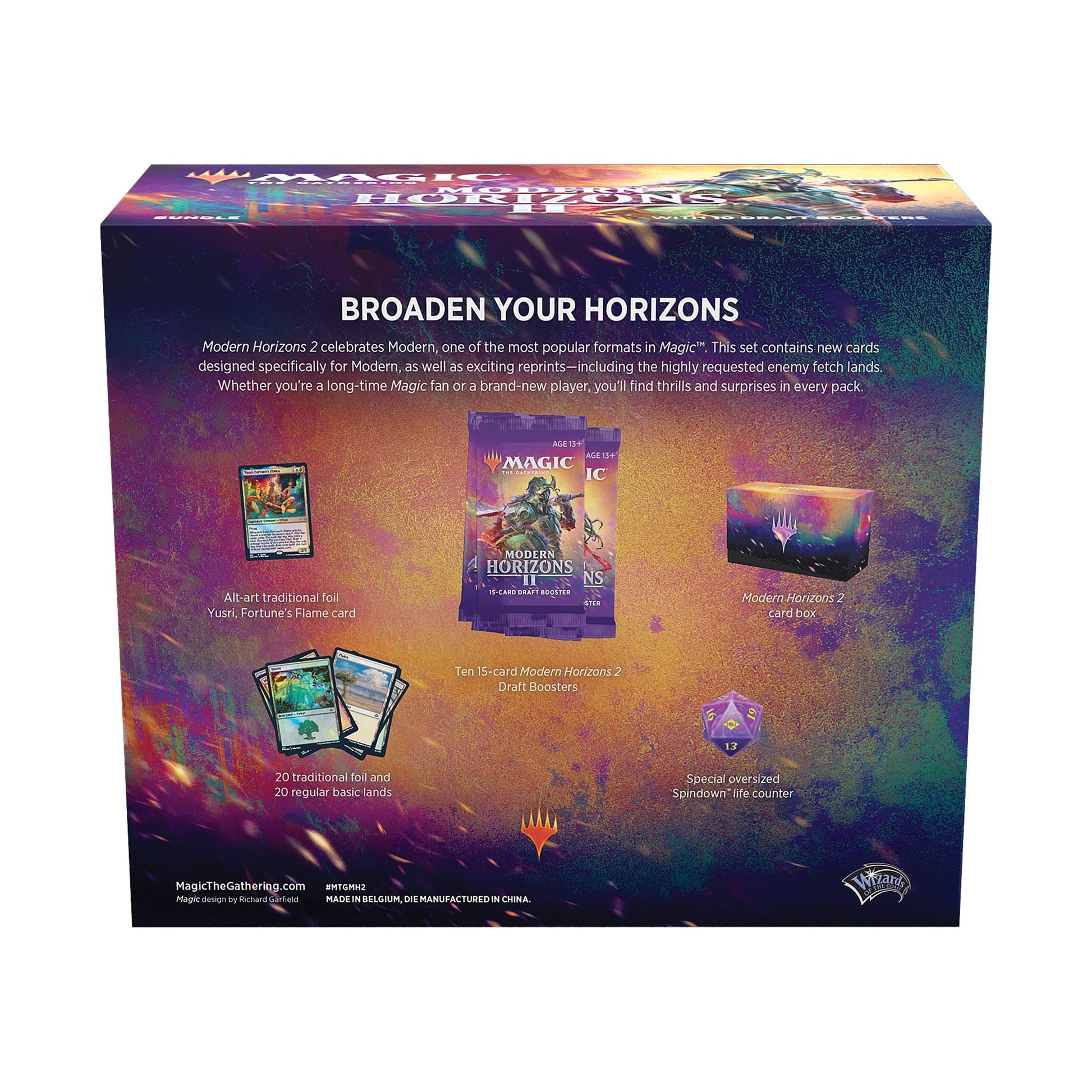 Magic: The Gathering Modern Horizons 2 Bundle | 10 Draft Boosters (150 Magic Cards) + Accessories - 6