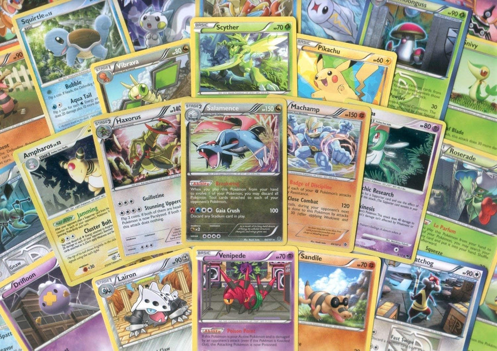 100 Assorted Pokemon Trading Cards. - 2
