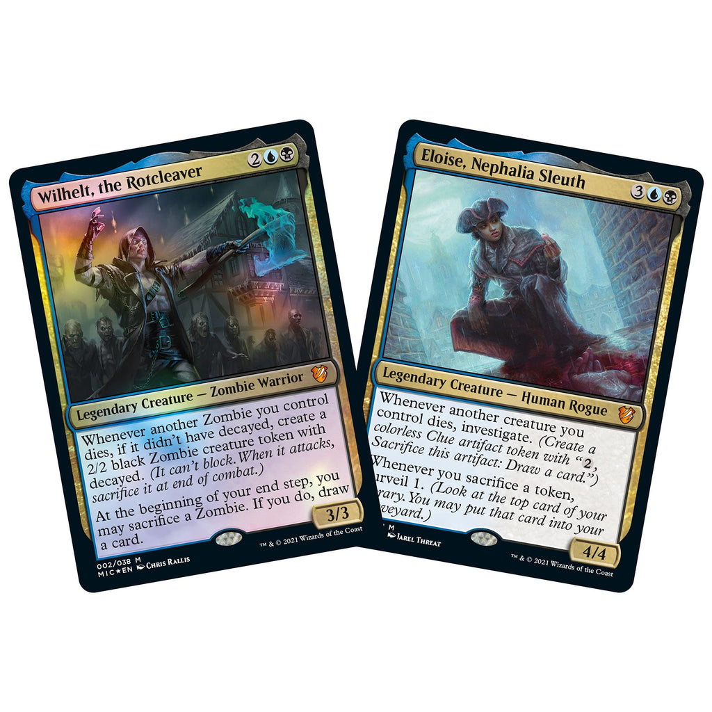 Magic: The Gathering Innistrad: Midnight Hunt Commander Deck – Undead Unleashed (Blue-Black) - 7