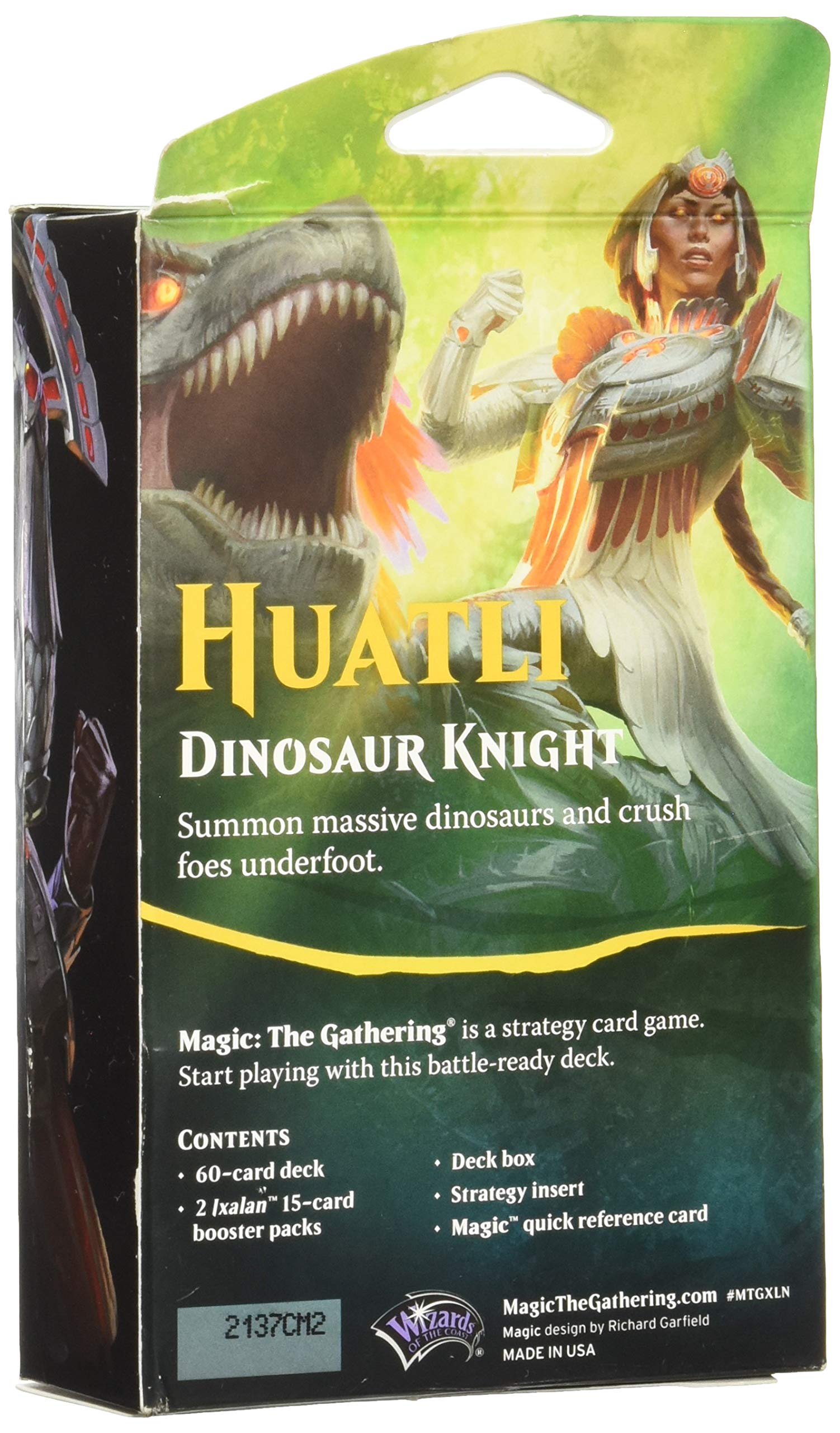 Magic The Gathering: IXALAN Planeswalker Deck - Huatli- Dinosaur Knight - 3