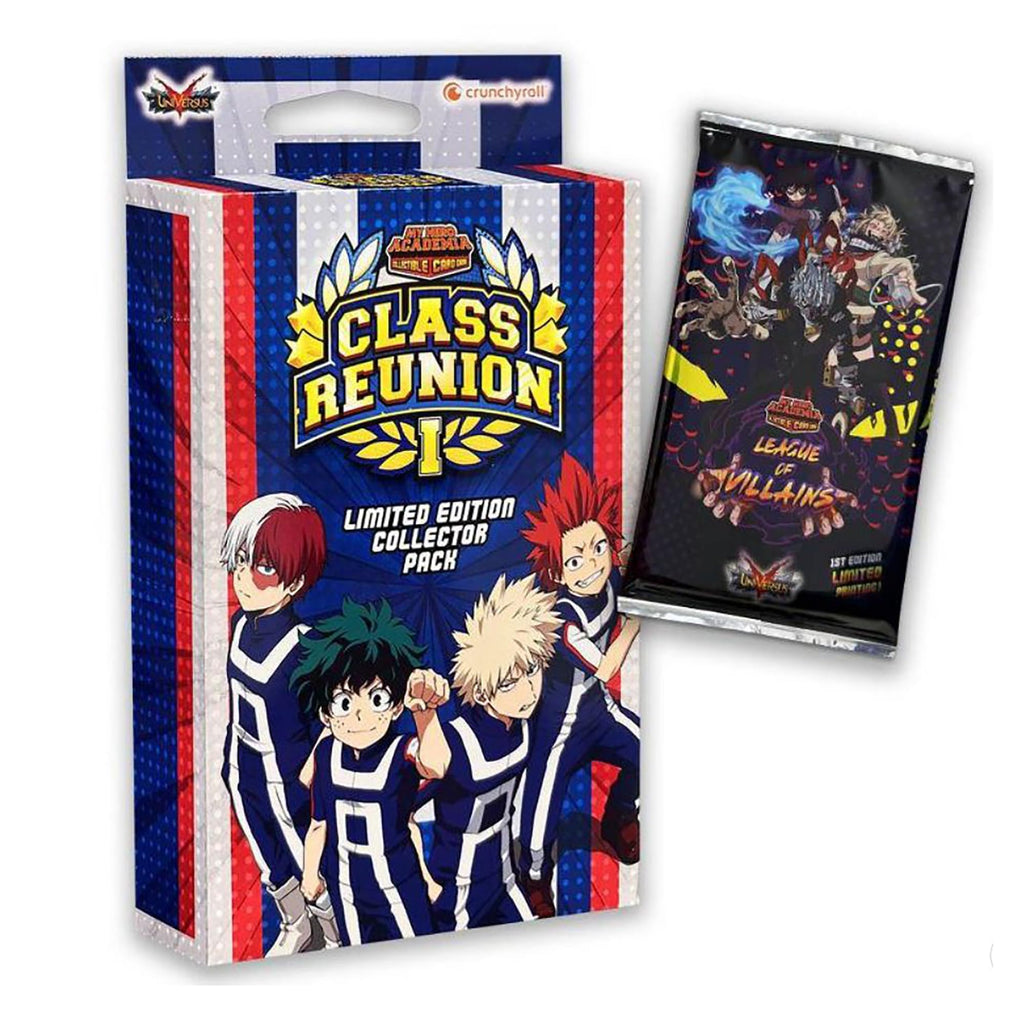 My Hero Academia: Class Reunion Collector Pack - Limited Edition Pack for Collectible Card Game, Card Packs & Foil Cards - 2