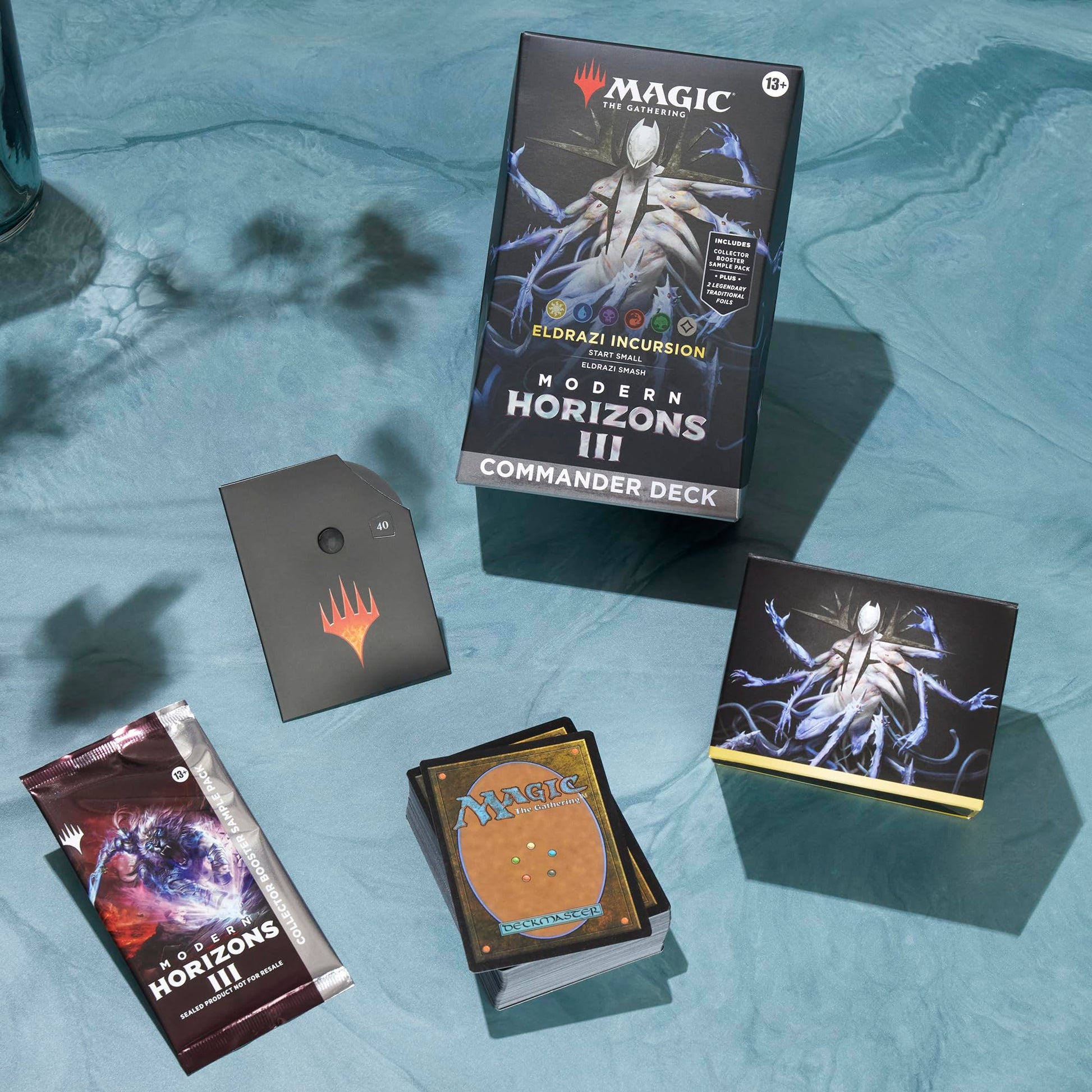 Magic: The Gathering Modern Horizons 3 Commander Deck – Eldrazi Incursion (100-Card Deck, 2-Card Collector Booster Sample Pack + Accessories) - 5