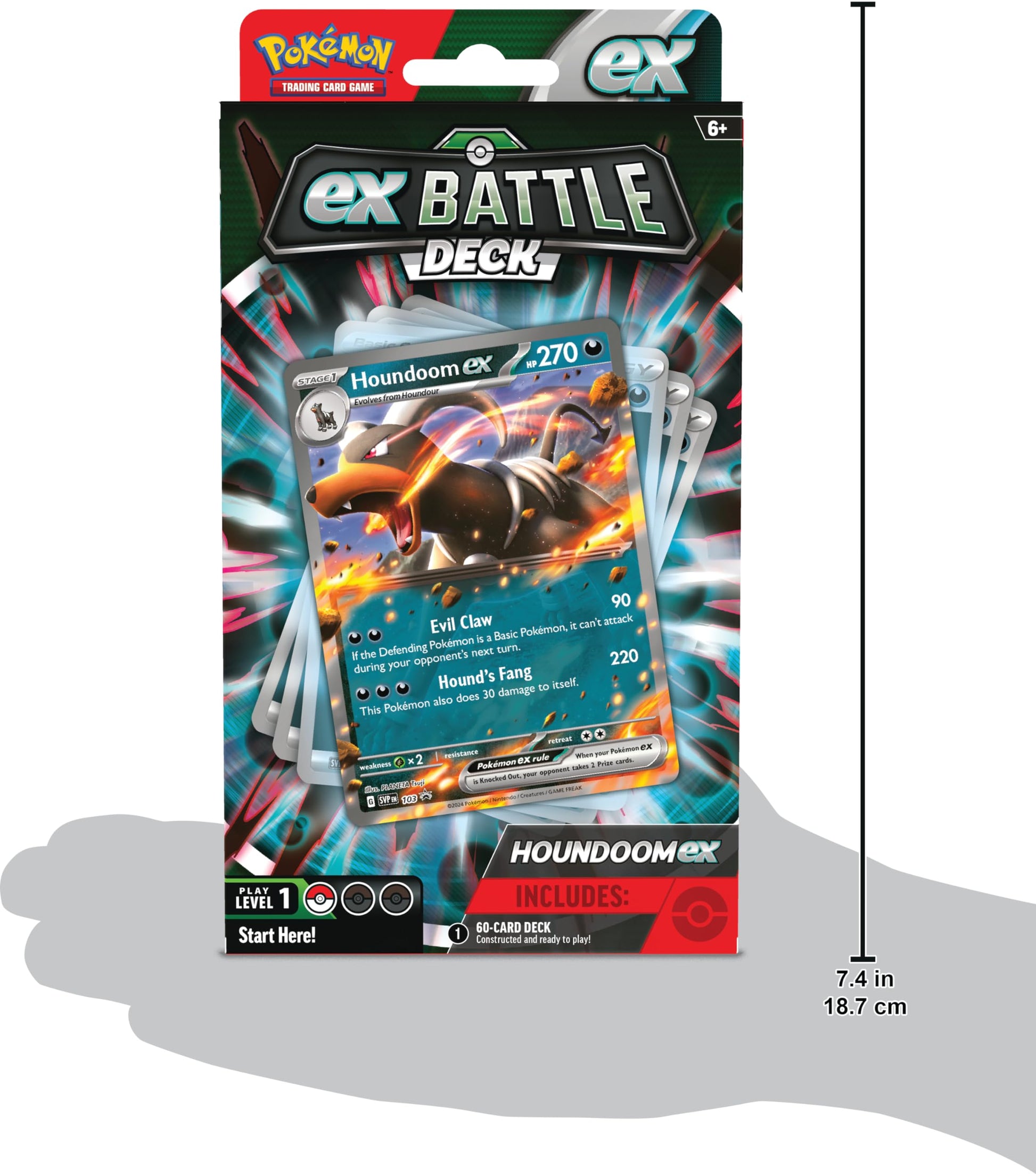Pokemon TCG: Houndoom ex Battle Deck (Ready-to-Play 60-Card Deck) - 2