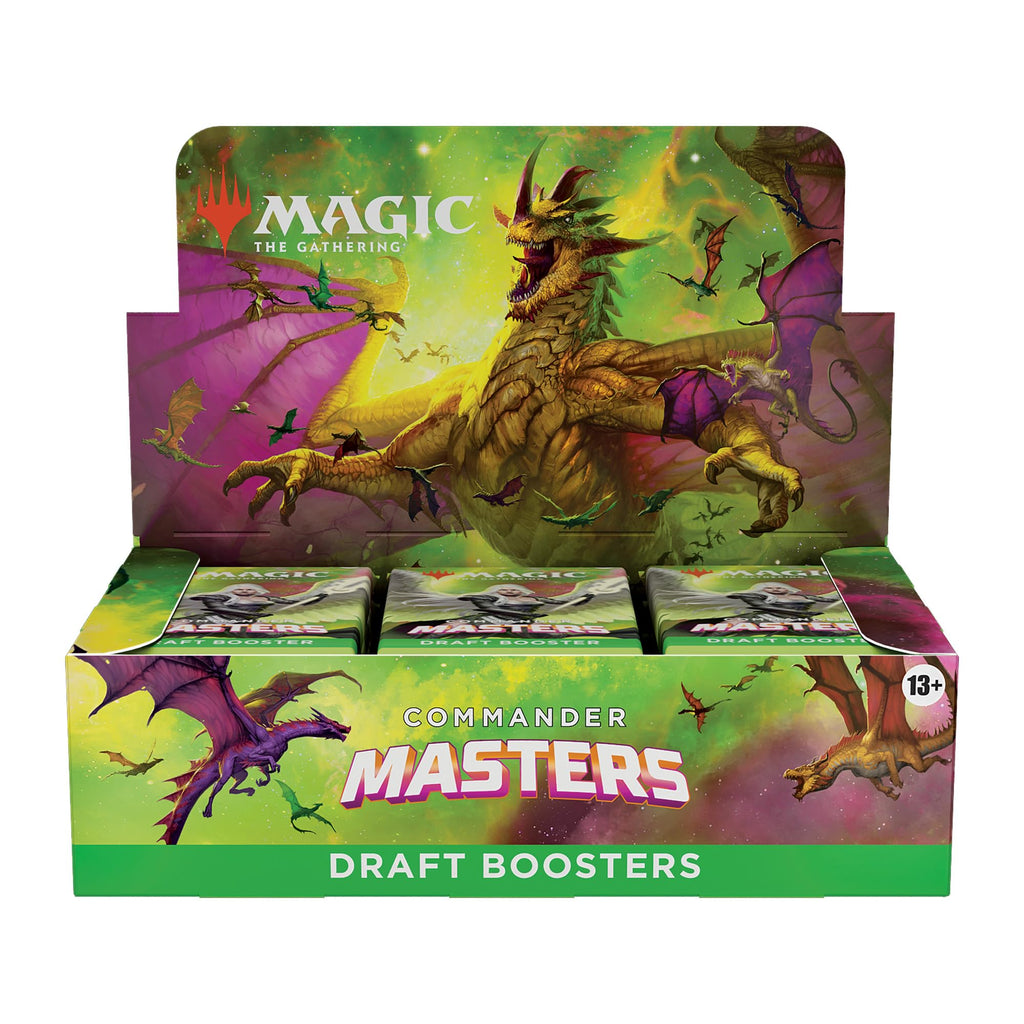 Magic: The Gathering Commander Masters Draft Booster Box - 24 Packs (480 Cards) - 3