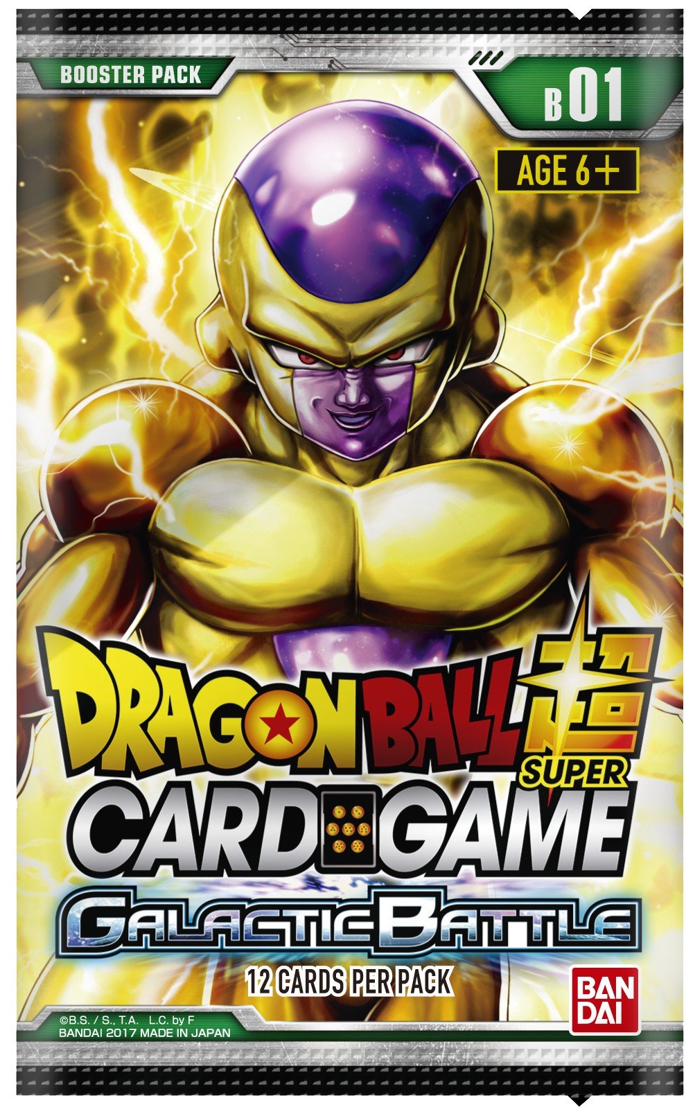 Dragon Ball Super Trading Card Game Series 1 Galactic Battle Booster Box DBS-B01 [24 Packs] - 2