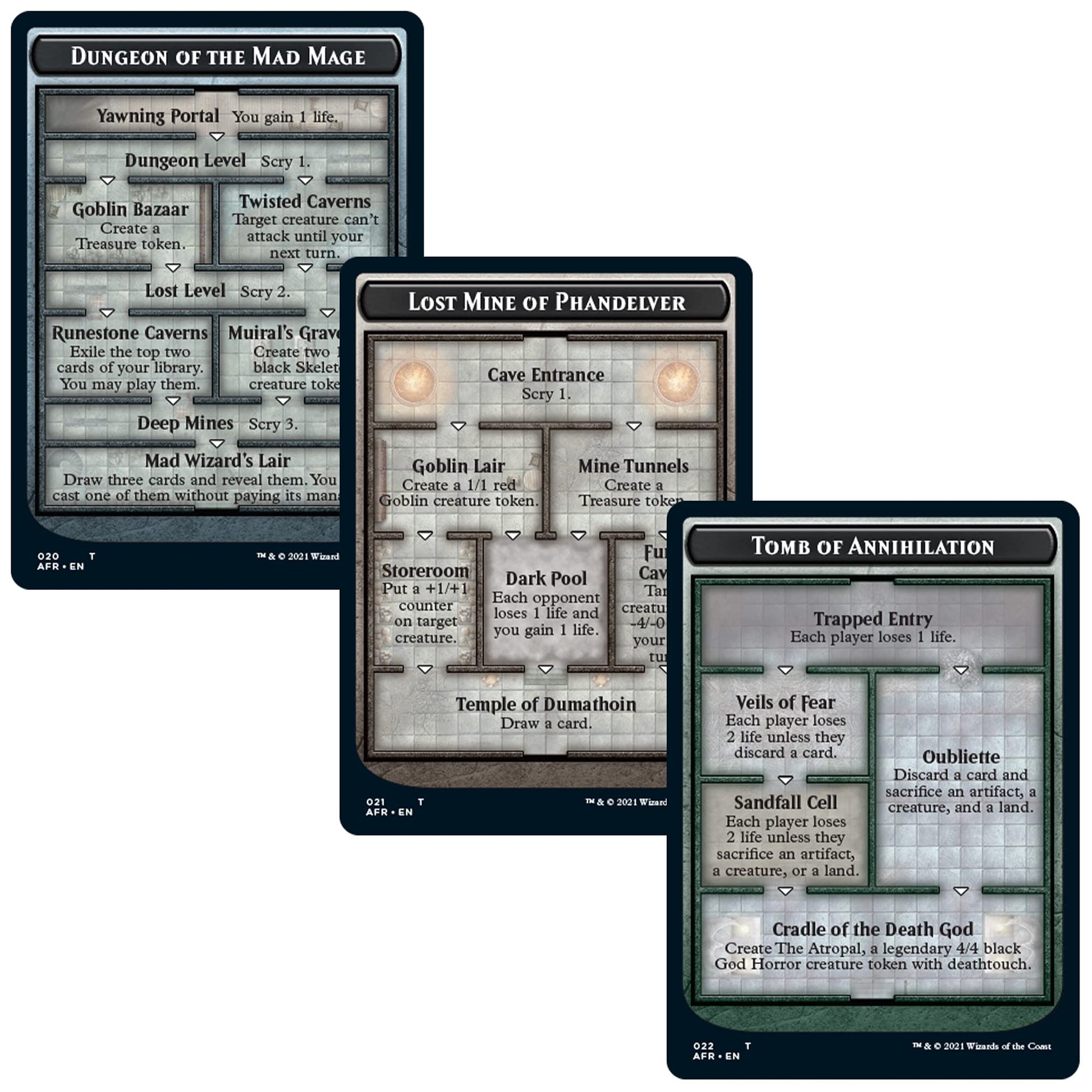 Magic: The Gathering Adventures in The Forgotten Realms Bundle | 10 Draft Boosters (150 Magic Cards) + Accessories - 4