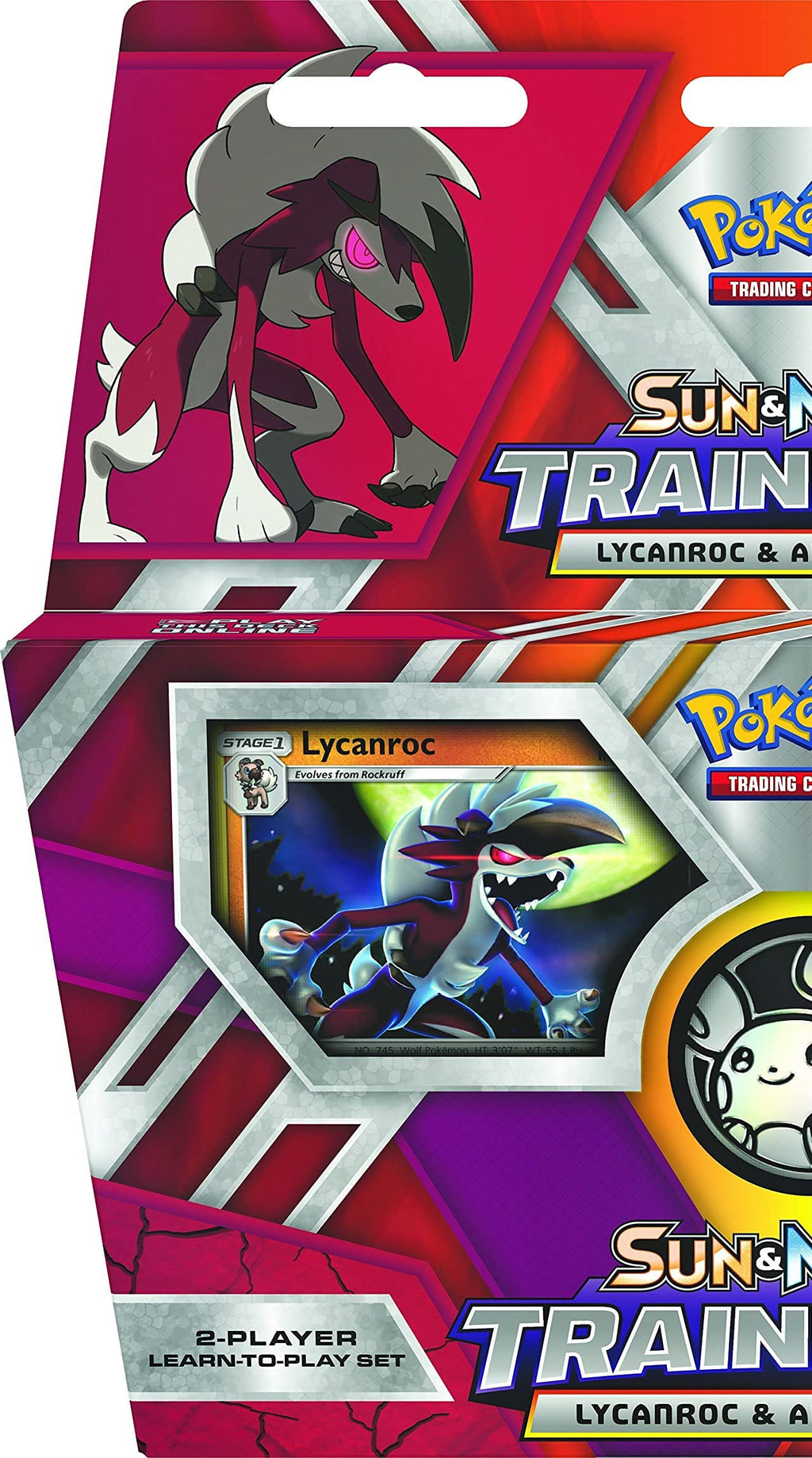 Pokémon TCG: Sun & Moon Trainer Kit Lycanroc & Alolan Raichu Card Game - 3