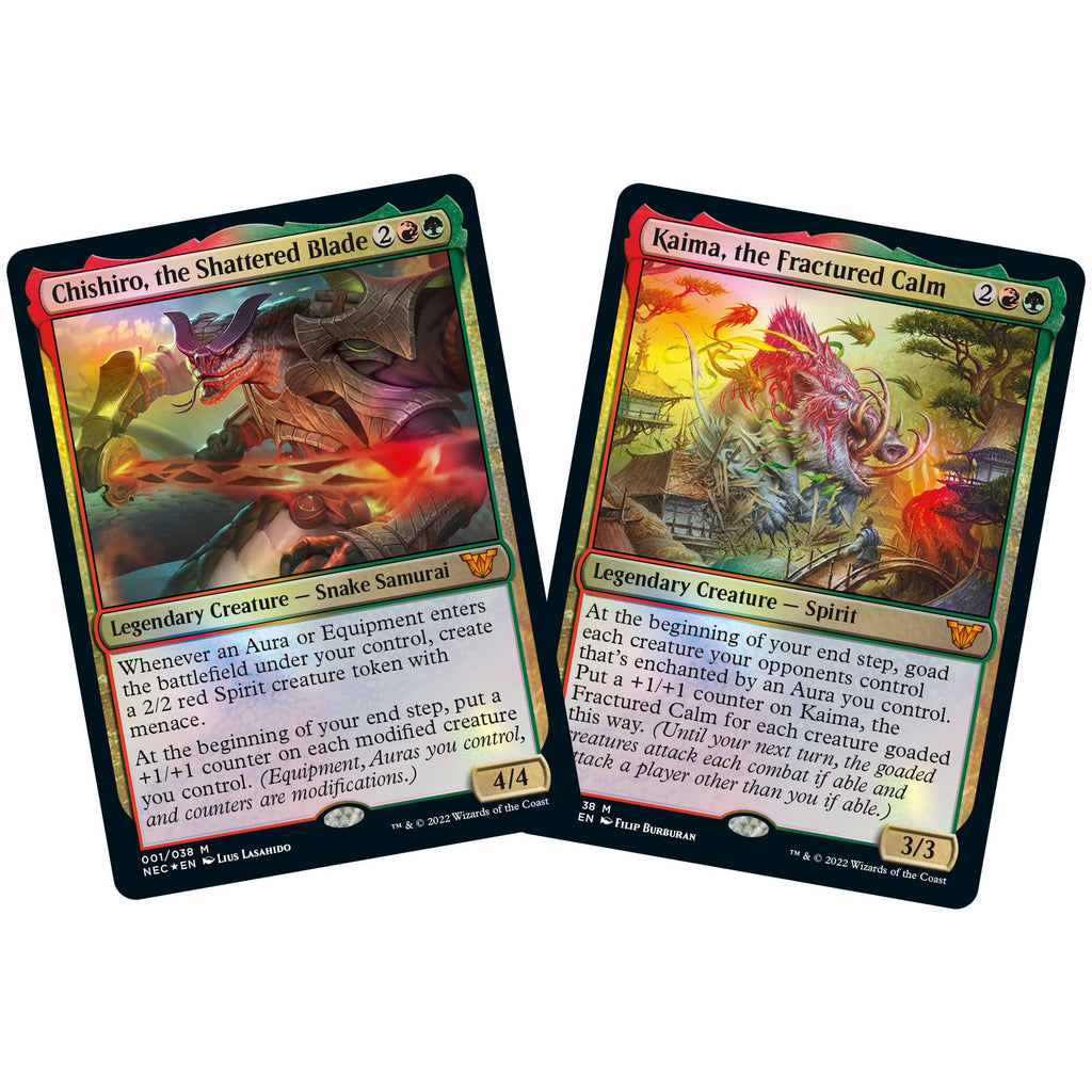 Magic: The Gathering Kamigawa: Neon Dynasty Commander Deck – Upgrades Unleashed (Red-Green) - 5