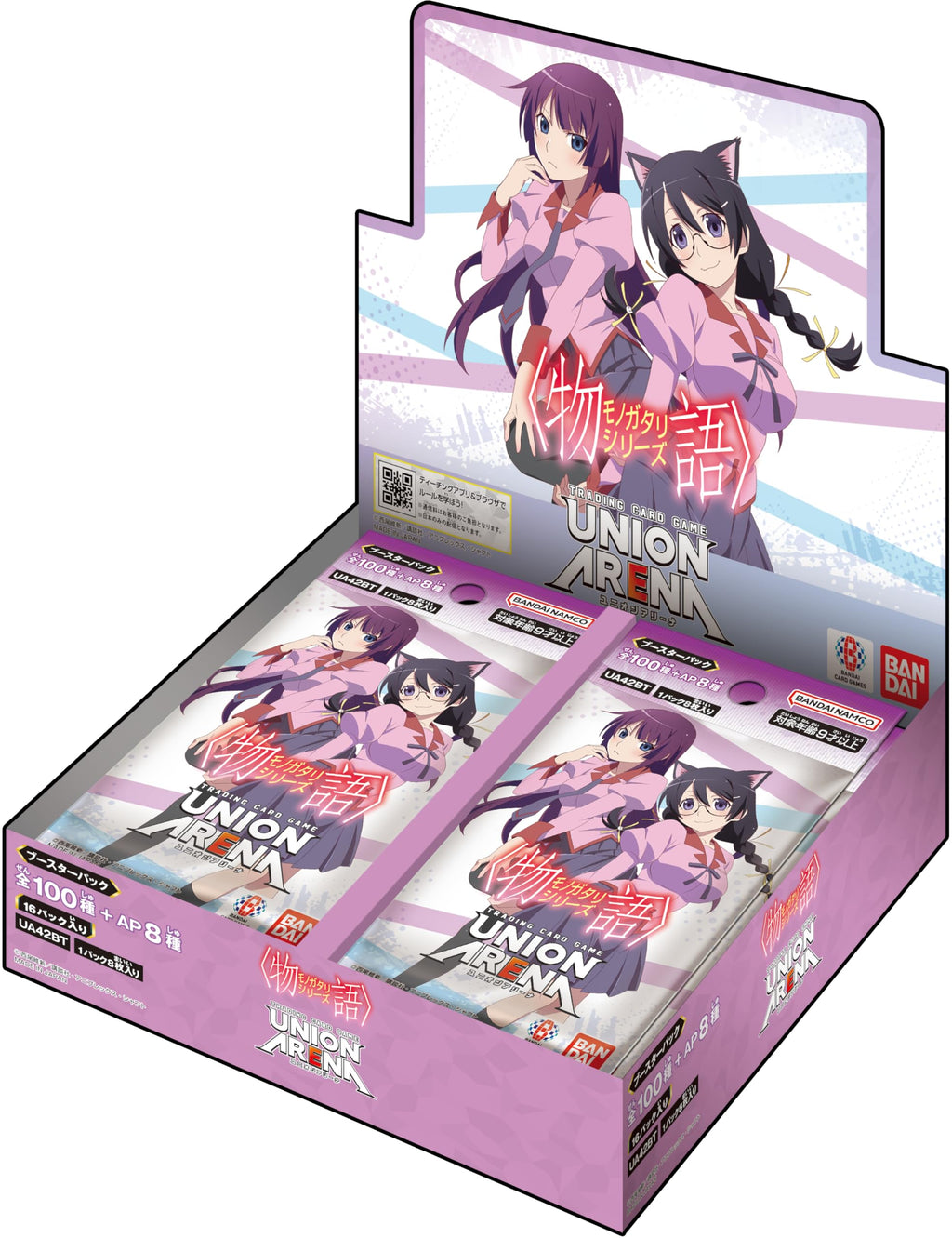 BANDAI Union Arena Booster Pack (Monogatari) Series UA42BT (Box) 16 Packs