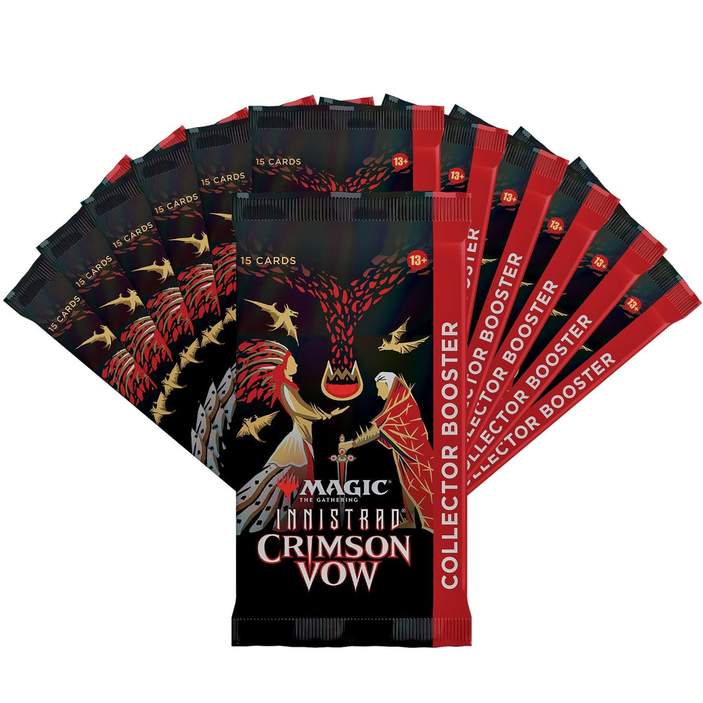 Magic: The Gathering Innistrad: Crimson Vow Collector Booster Box | 12 Packs + 2 Dracula Box Toppers (182 Magic Cards) - 6