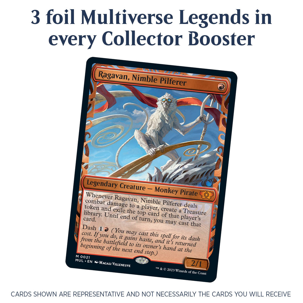 Magic: The Gathering March of the Machine Collector Booster | 15 Magic Cards - 5