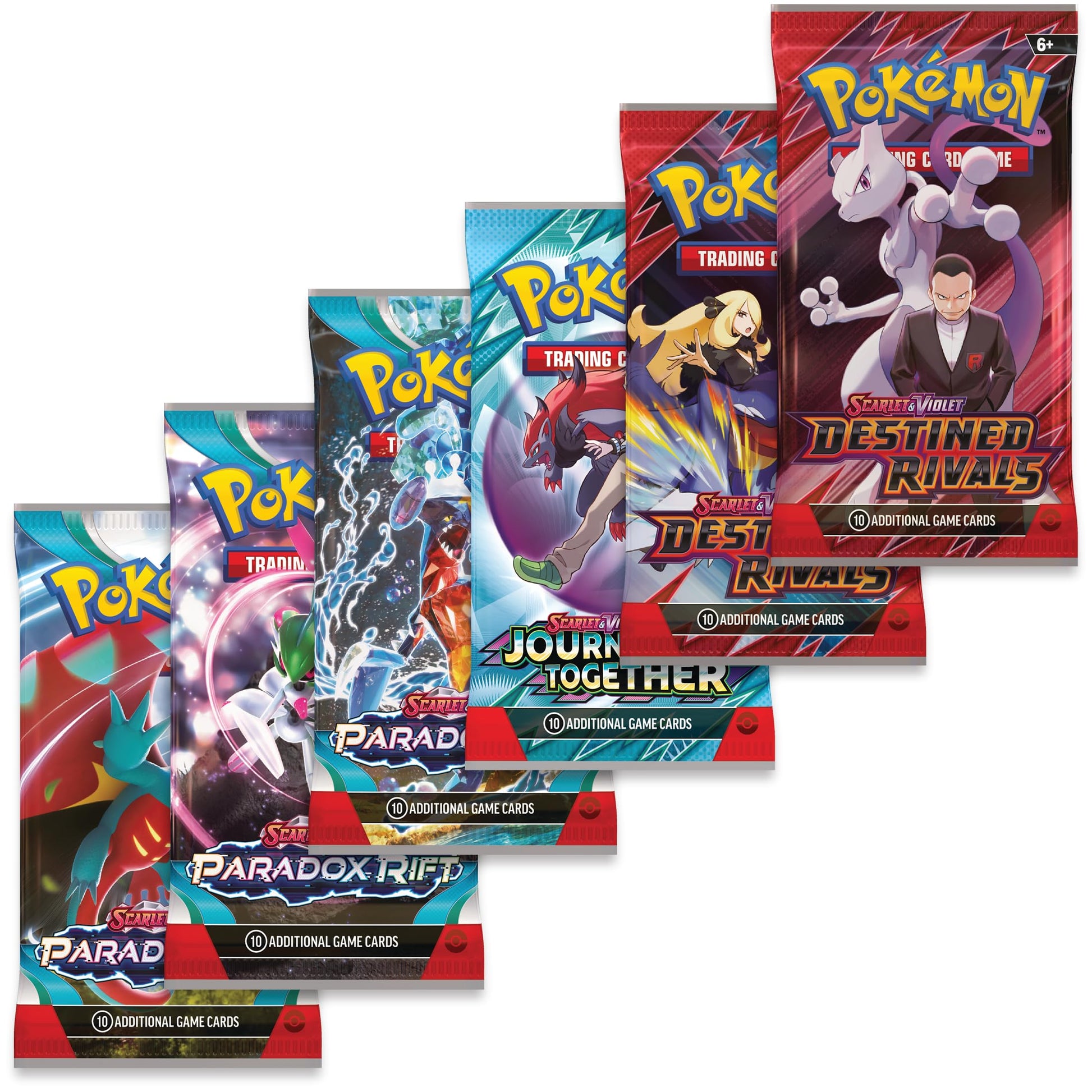 Pokemon TCG: Cynthia’s Garchomp ex Premium Collection - 6 Packs, Stickers, Promos - 3