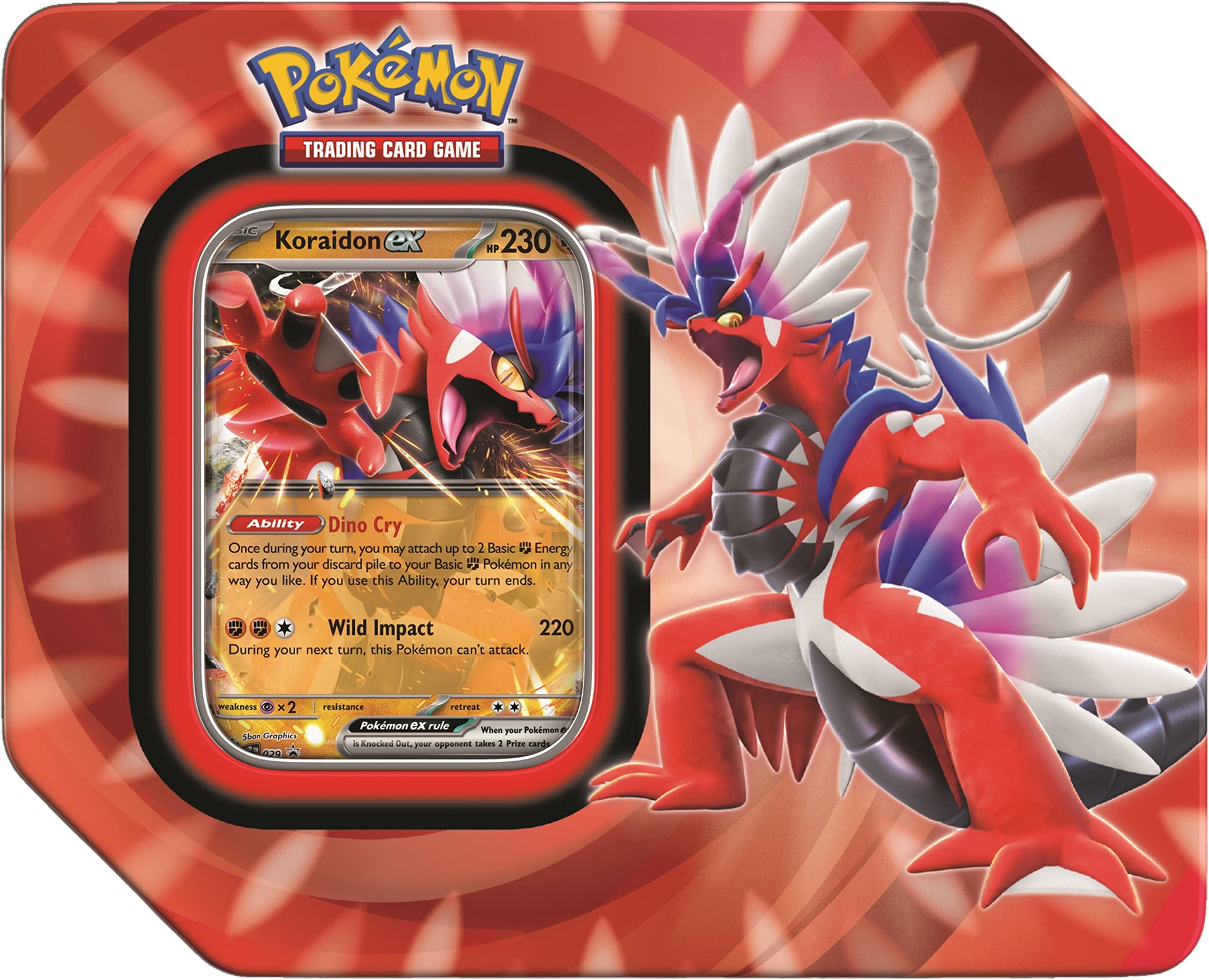 Pokemon TCG: Paldea Legends Tin (Random Tin) - 4
