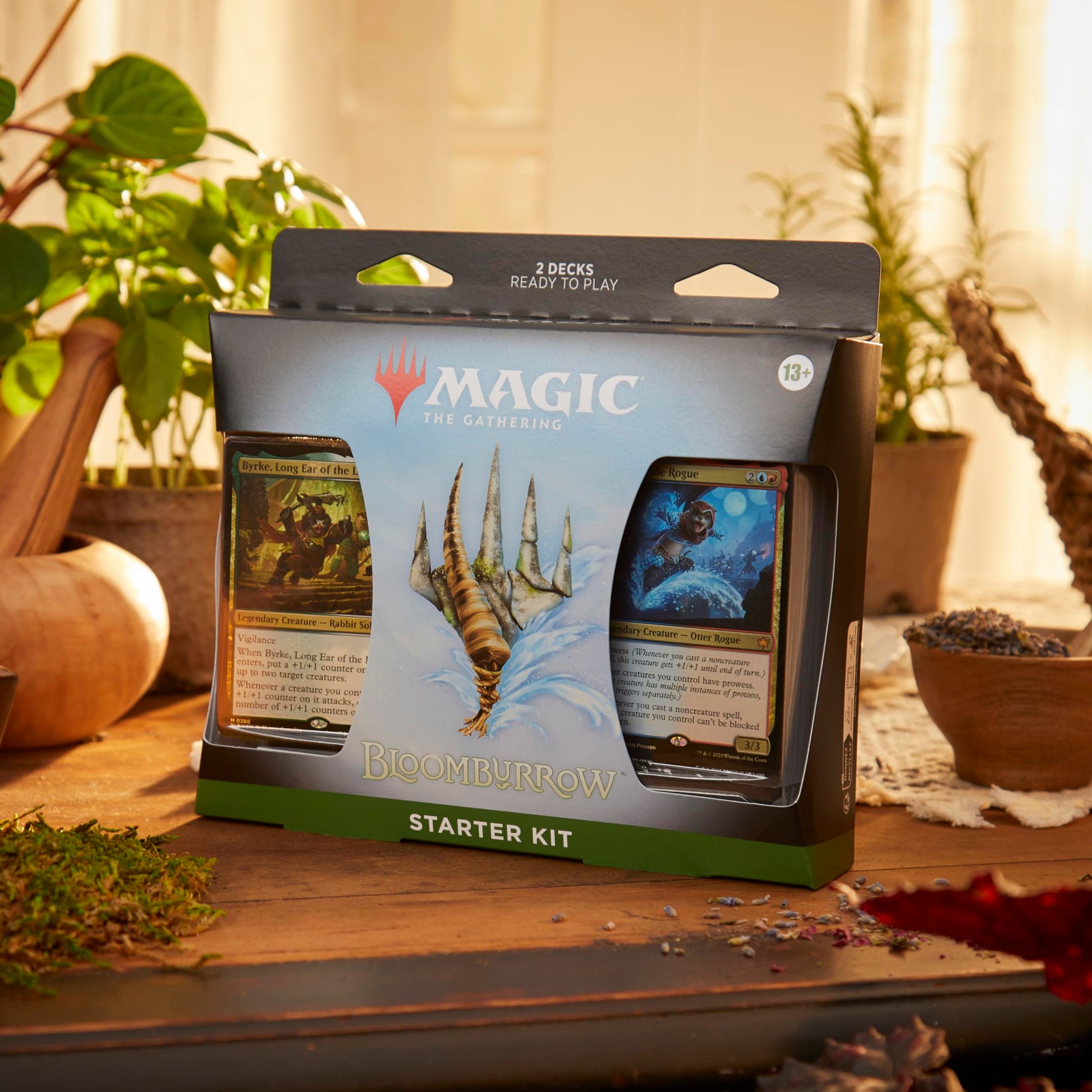 Magic: The Gathering - Bloomburrow Starter Kit | Learn to Play Magic with 2 Bloomburrow-Themed Decks | 2 Player Collectible Card Game for Ages 13+ - 7