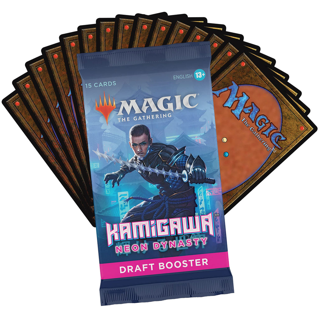 Magic: The Gathering Kamigawa: Neon Dynasty 3-Booster Draft Pack | 45 Magic Cards - 6