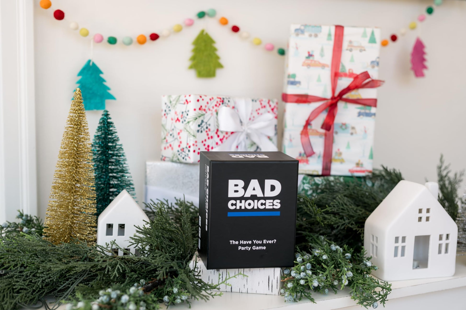 BAD CHOICES Party Game + After Dark Edition Set - Hilarious Adult Card Game for White Elephant Parties, Stocking Stuffers and Board Games Night with Your Friends - 9