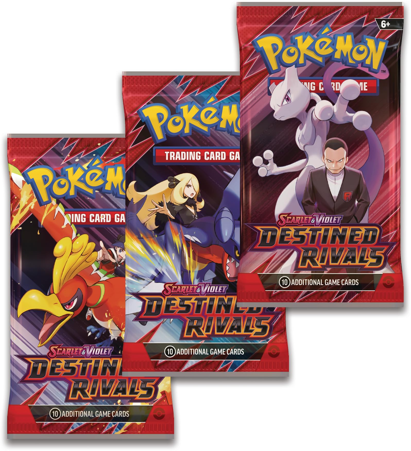 Pokemon TCG: Scarlet & Violet - Destined Rivals 3-Pack Blister – Kangaskhan (3 Booster Packs & 1 Foil Promo Card) - 2