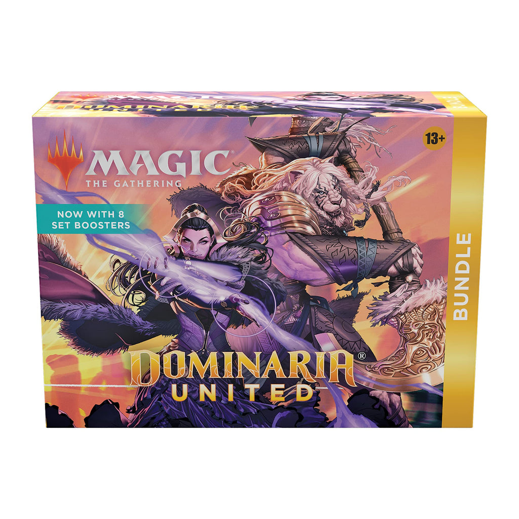 Magic: The Gathering Dominaria United Bundle | 8 Set Boosters + Accessories - 2