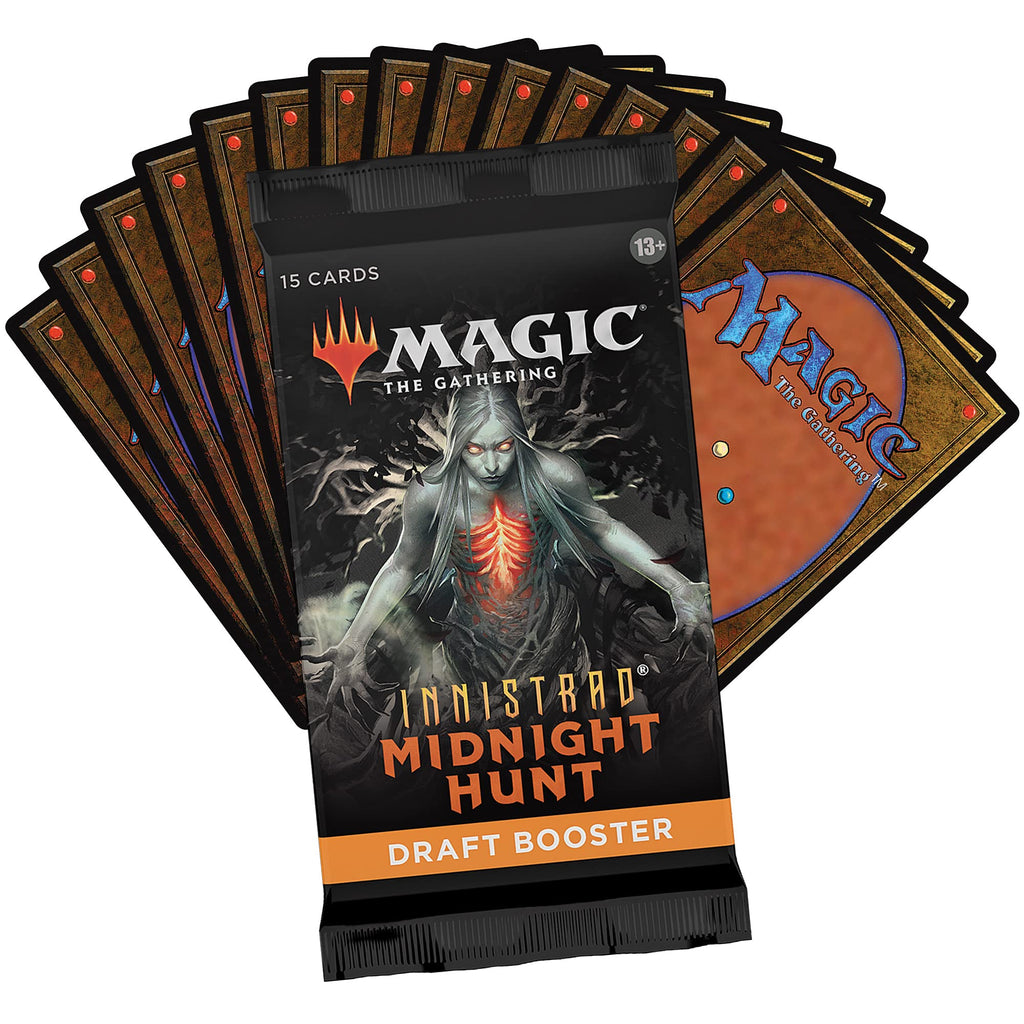 Magic: The Gathering Innistrad: Midnight Hunt Draft Booster Box | 36 Packs (540 Magic Cards) - 5