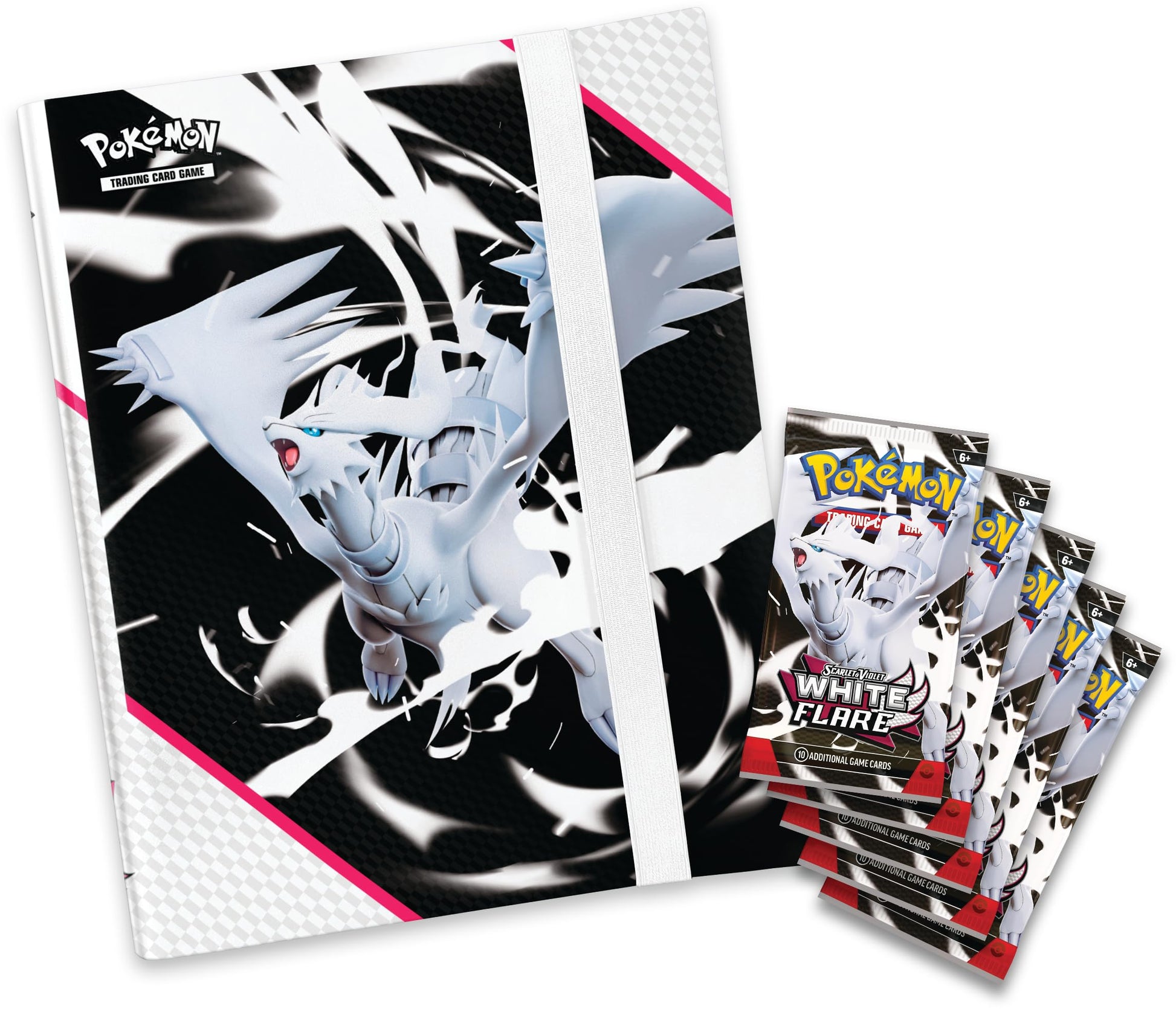 Pokemon TCG Scarlet & Violet 10.5 White Flare Binder Box - 4