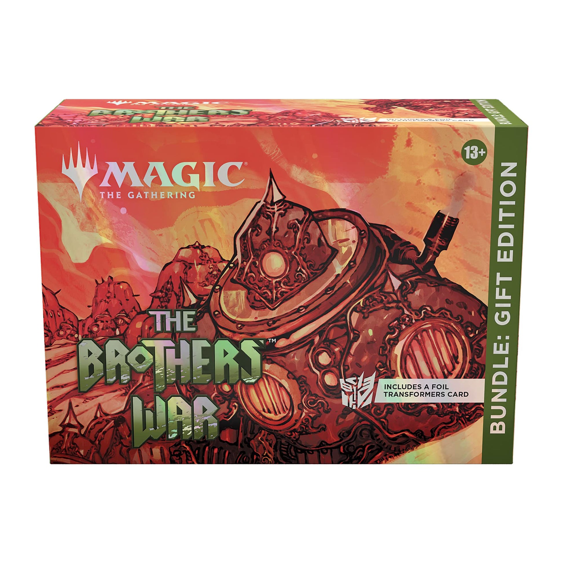 Magic The Gathering The Brothers War Gift Bundle | Foil Transformers Card, 1 Collector Booster, 8 Set Boosters, and Accessories - 2