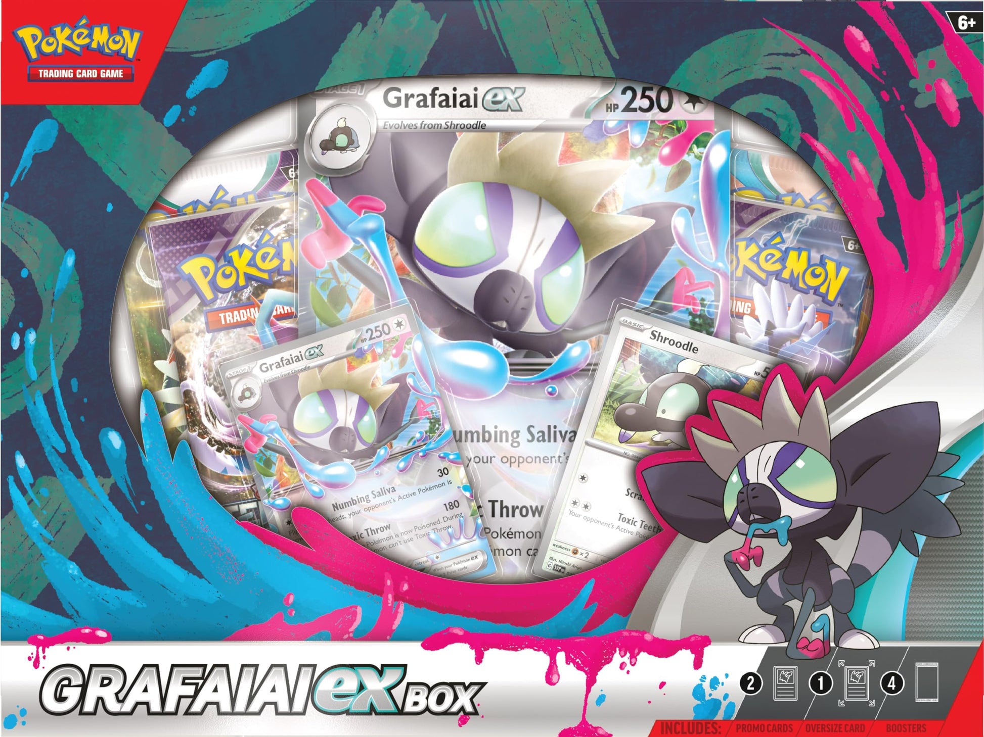 Pokémon TCG: Grafaiai ex Box - 4