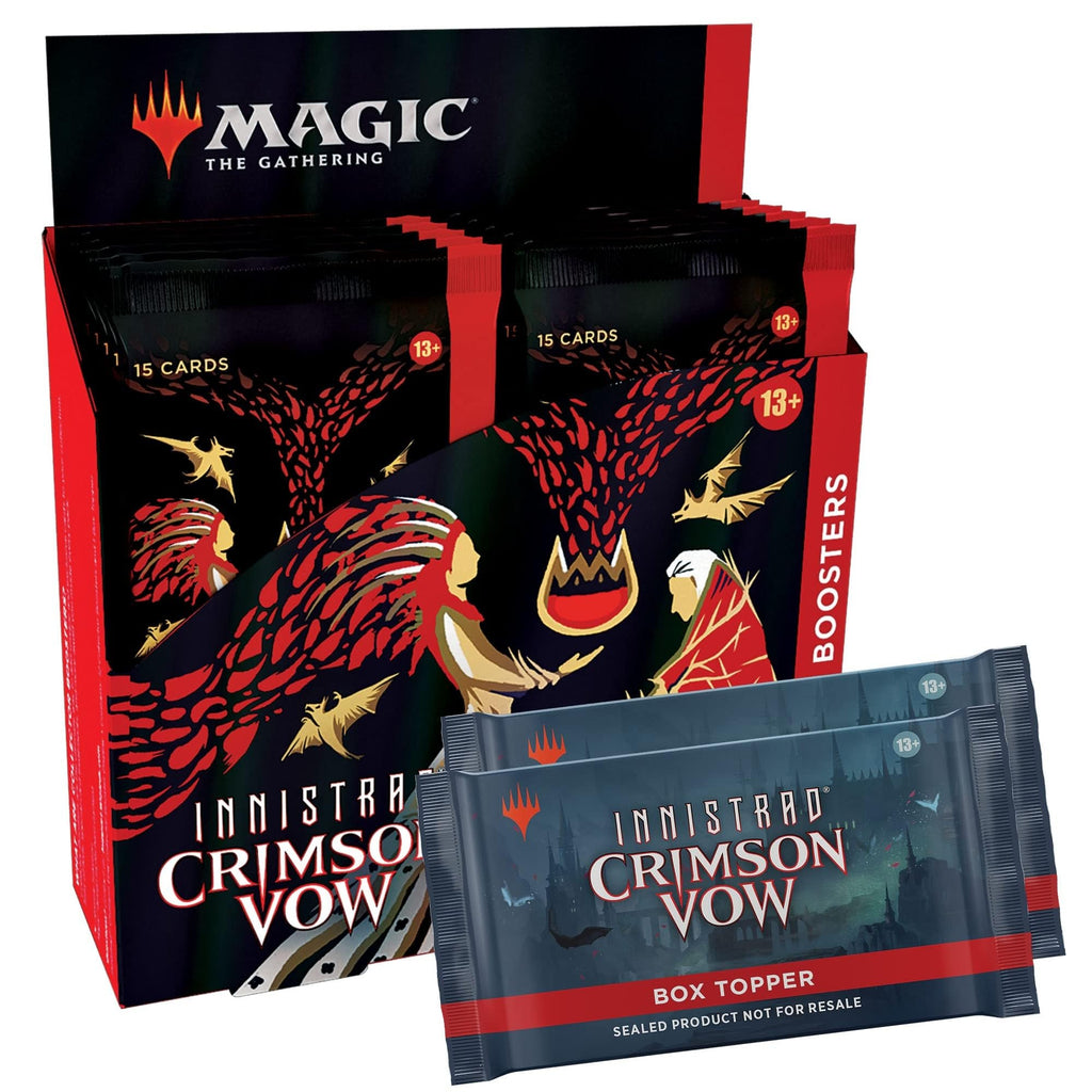 Magic: The Gathering Innistrad: Crimson Vow Collector Booster Box | 12 Packs + 2 Dracula Box Toppers (182 Magic Cards) - 2