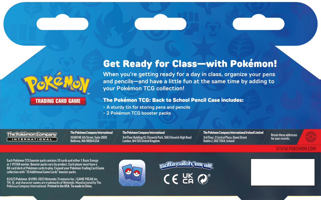 POKEMON TCG: BACK TO SCHOOL 2023: PENCIL CASE - 2