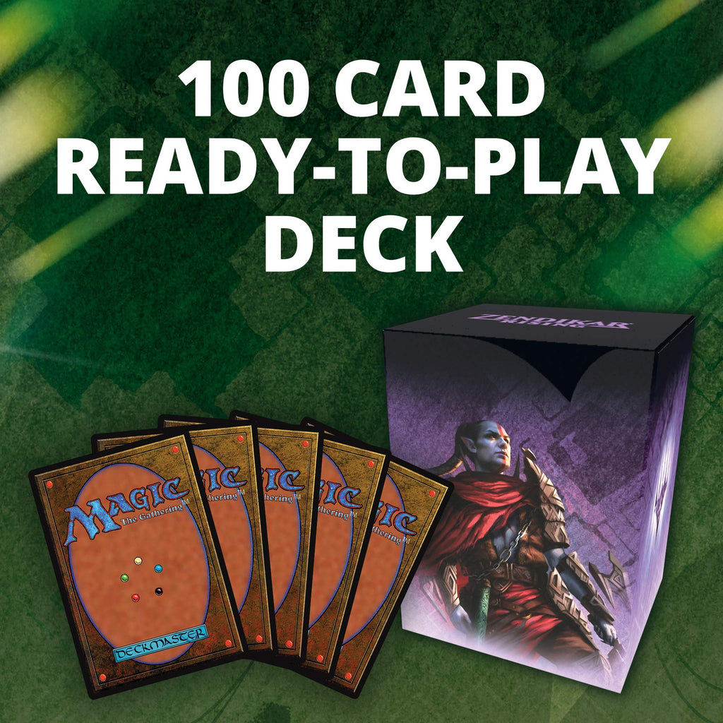 Magic: The Gathering Zendikar Rising Commander Deck – Sneak Attack | 100 Card Ready-to-Play Deck | 1 Foil Commander | Blue-Black - 7